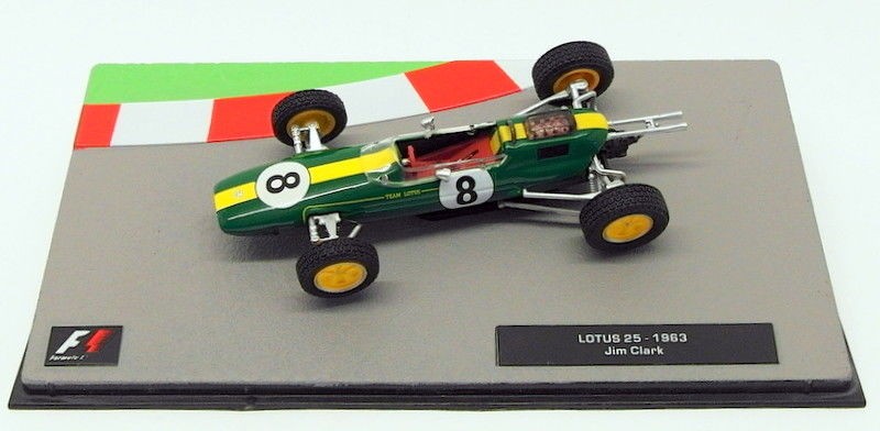Altaya 1/43 Scale Model Car 20318T – F1 Lotus 25 1963 – Jim Clark