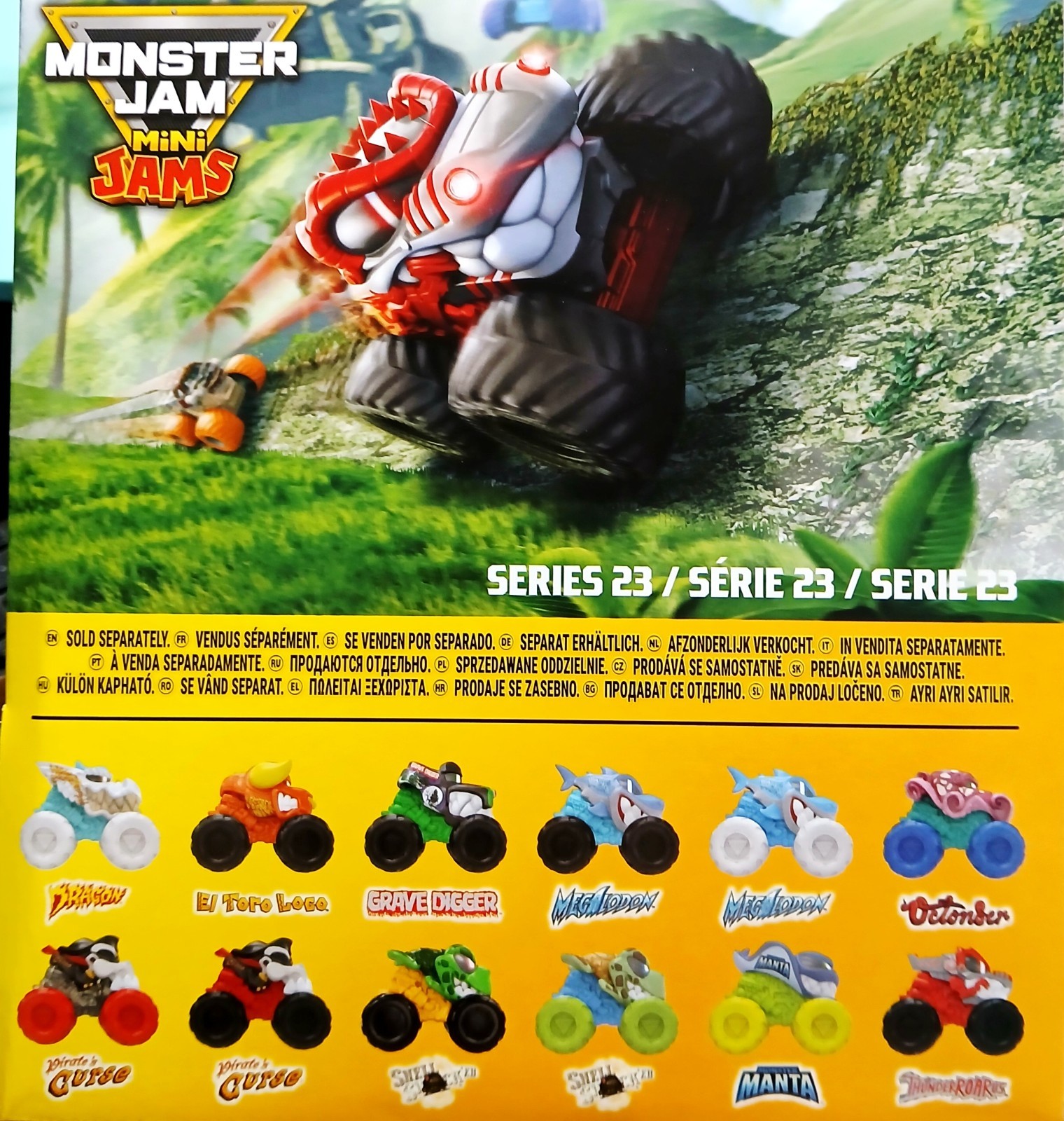 Monster Jam Mini Jams Series 23 Pirates Curse #350 **New / Unopened Package**