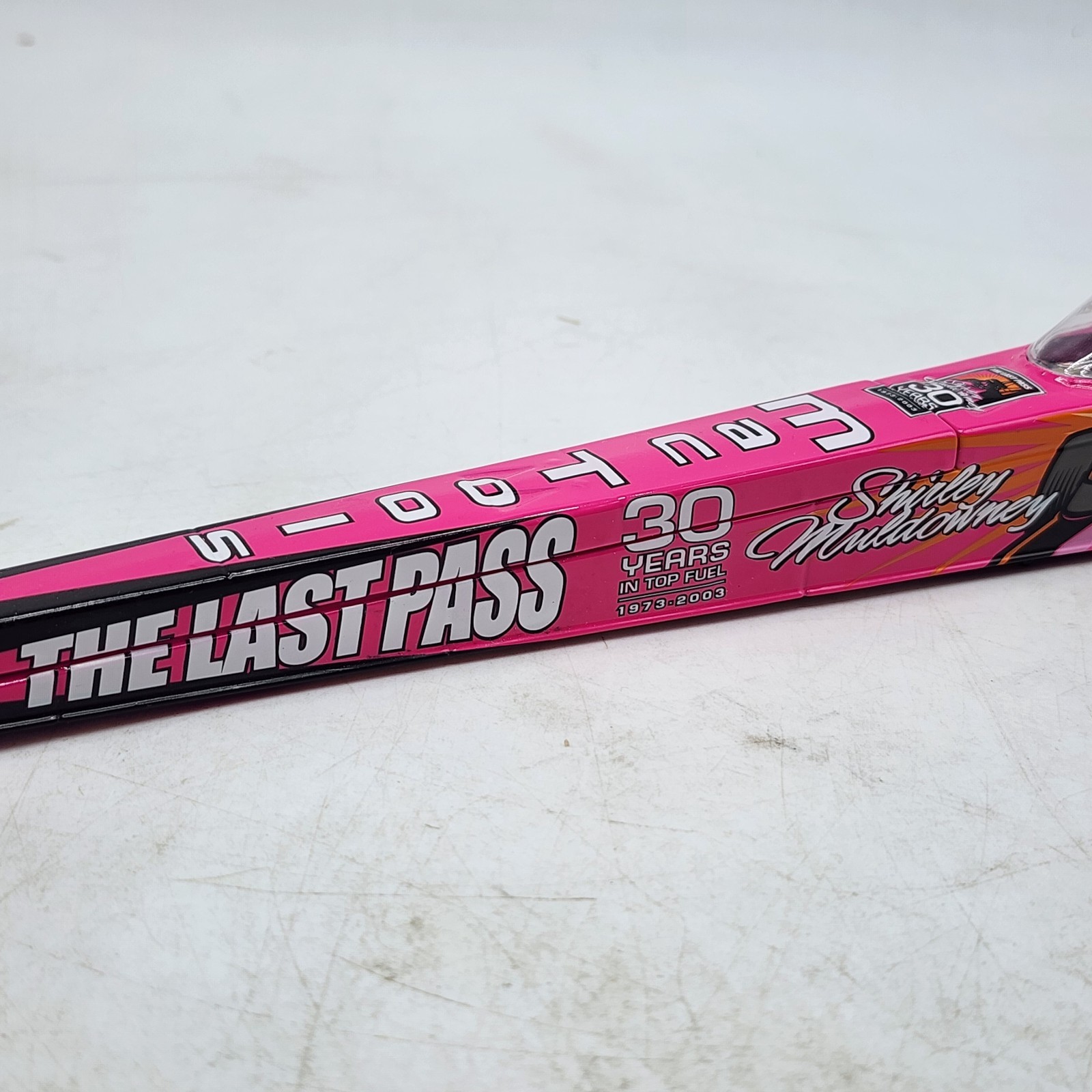 63D SHIRLEY MULDOWNEY Mac Tools/The Last Pass 2003 Top Fuel Dragster 1/24 W Box