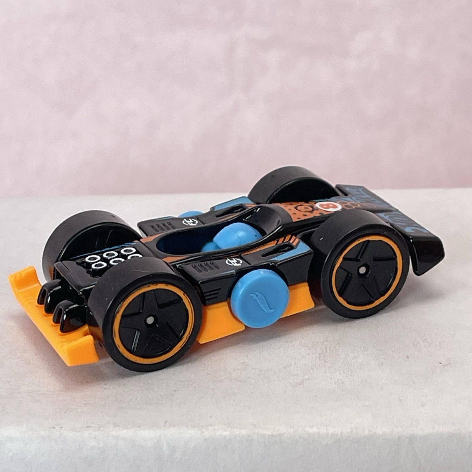 Hot Wheels 2025 Flippin Fast Orange Black Blue 1:64 Mainline Diecast Car