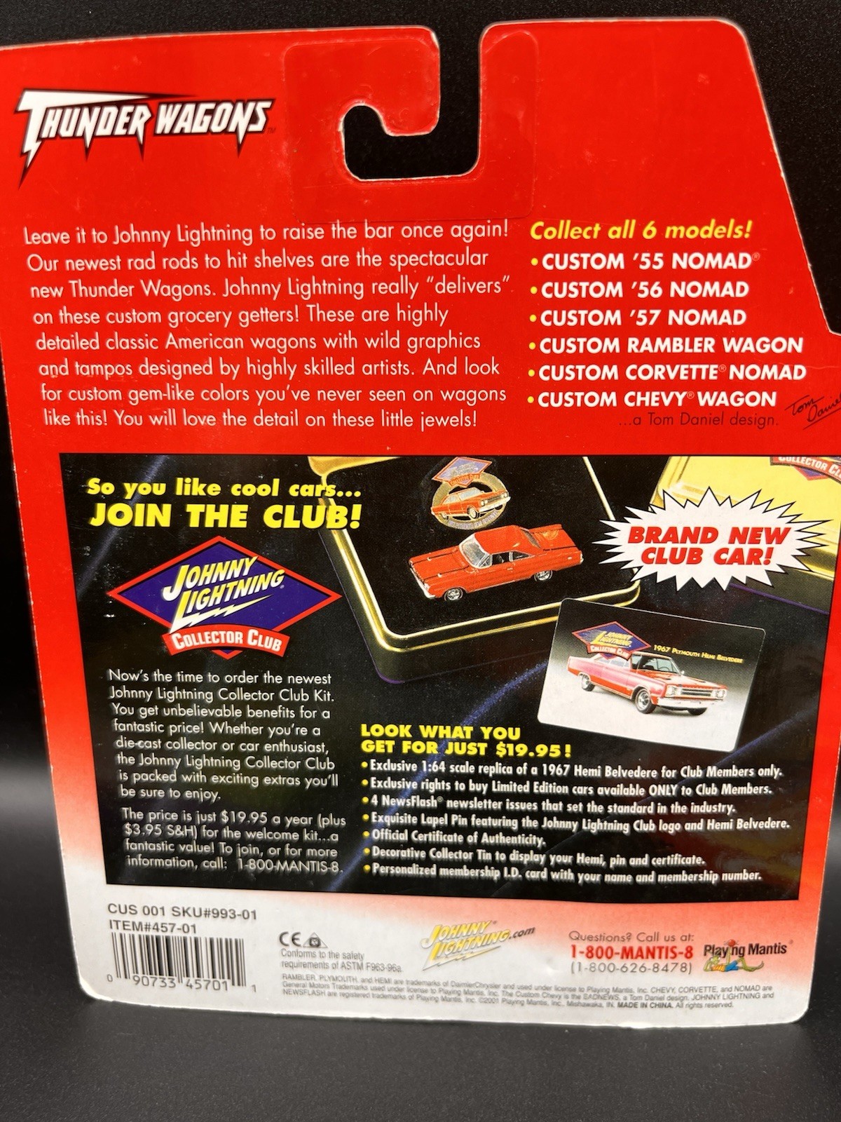 Johnny Lightning Die Cast Car 1/64 Collection- Lot Of 6 In Original Package