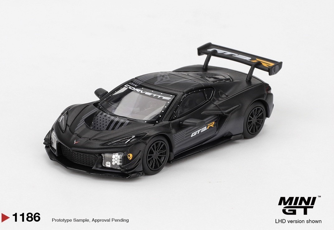 Mini GT 1/64 – Chevrolet Corvette Z06 GT3.R Road America Test Car – MGT01186-L