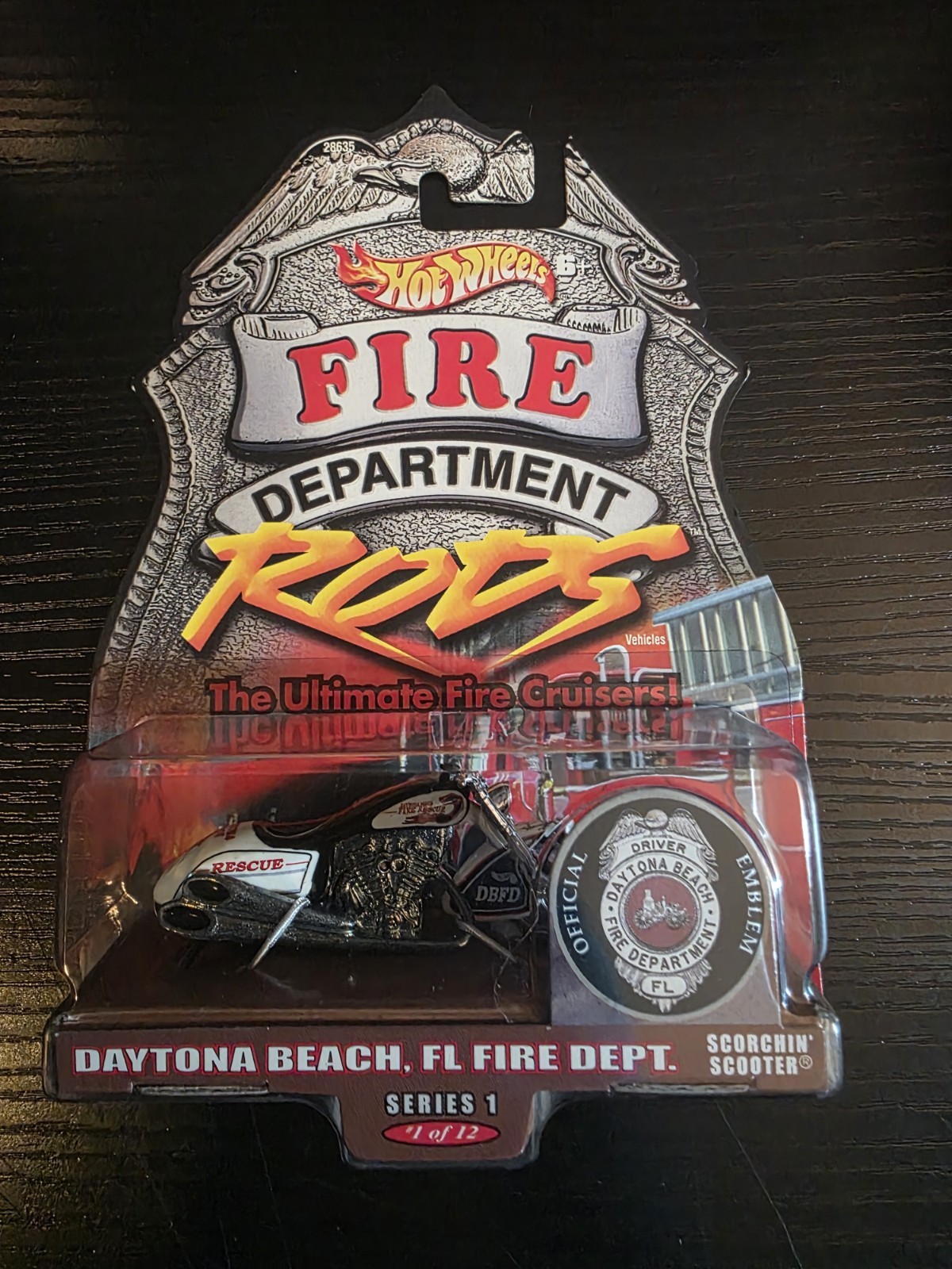 Hot Wheels Cop Rods 1:64 Diecast Police Car Lot Of 8 Bonus Fire Dept. Rod NEW