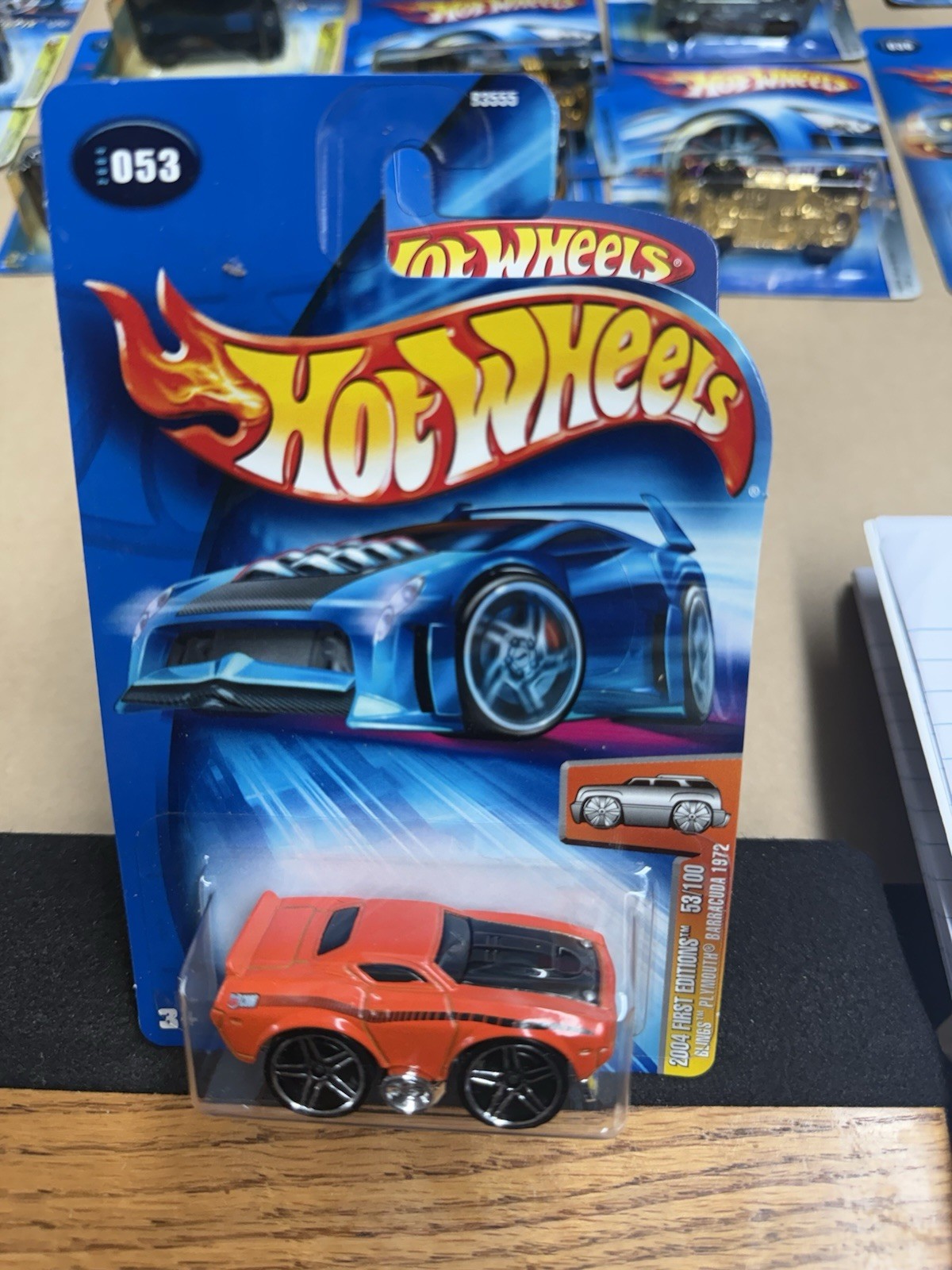 2004 Hot Wheels First Editions Blings Plymouth Barracuda 1972 #53