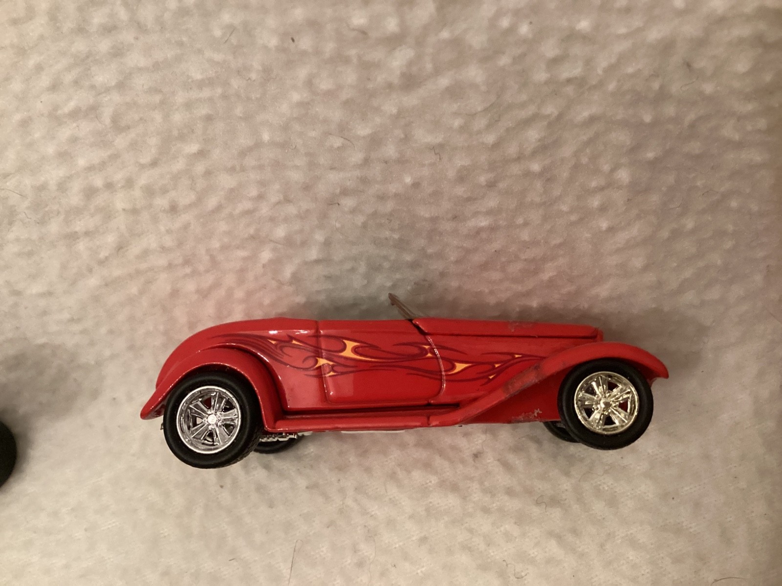Hot Wheels ~ Golden Submarine Chase Nice ~ Hemisfear & 32 Ford Missing Parts RR