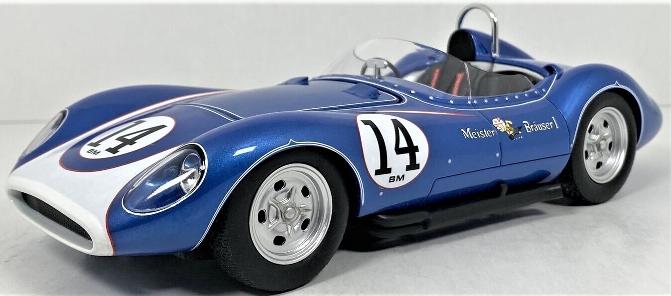 1 18 Race Car with Corvette Engine Classic Custom Concept 24 Built Model 12