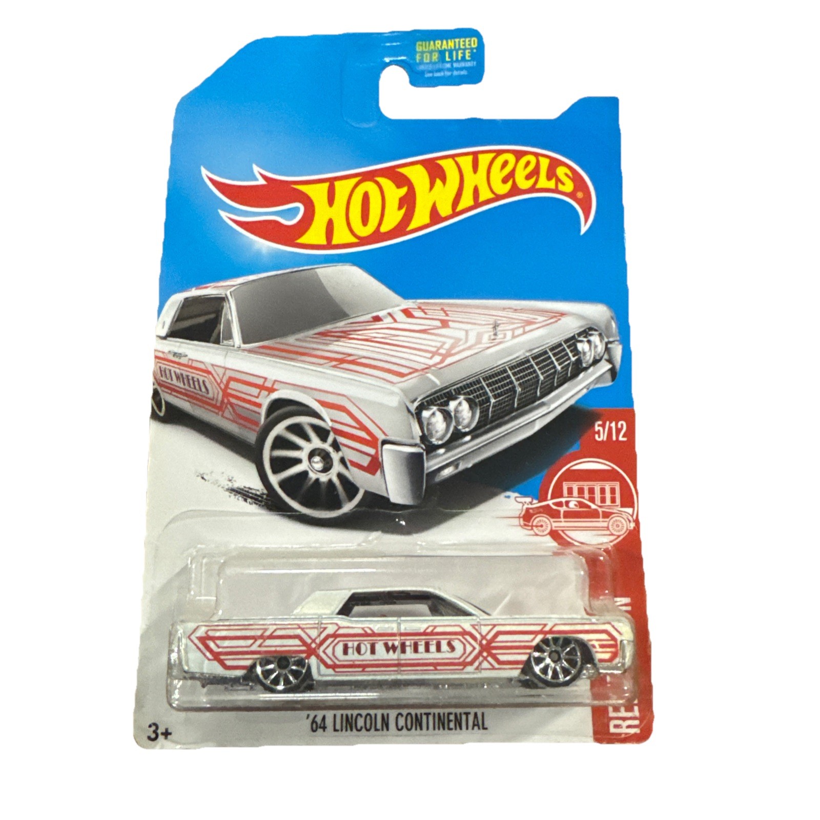2015 Hot Wheels ’64 Lincoln Continental Red Edition Collectible