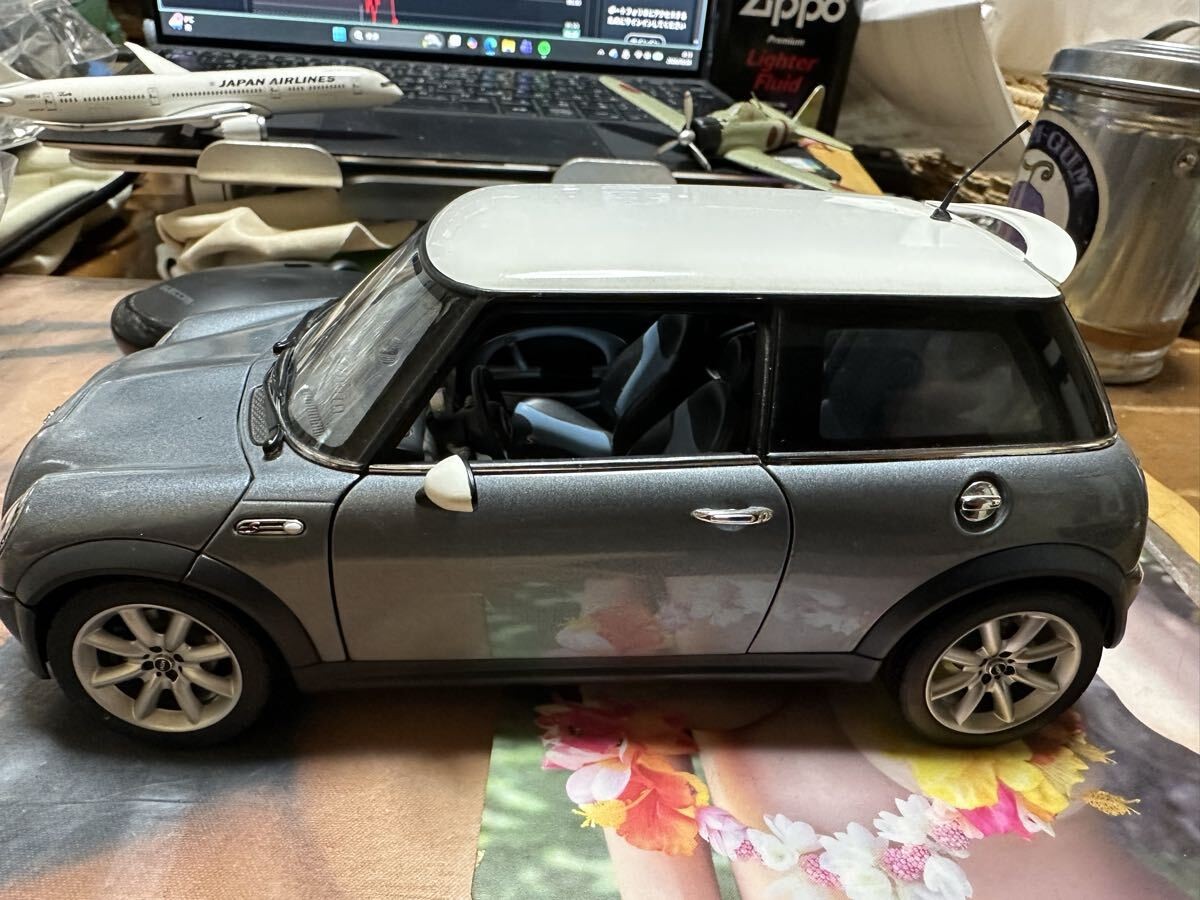 1/18 Autoart MINI COOPER S Dark Silver Diecast Car