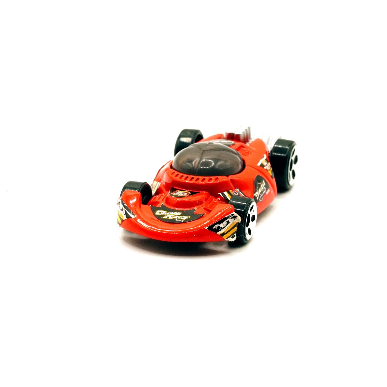 Hot Wheels McDonald’s Hot Rod Dragster Red Chrome Engine 2003 1:64 Diecast Used