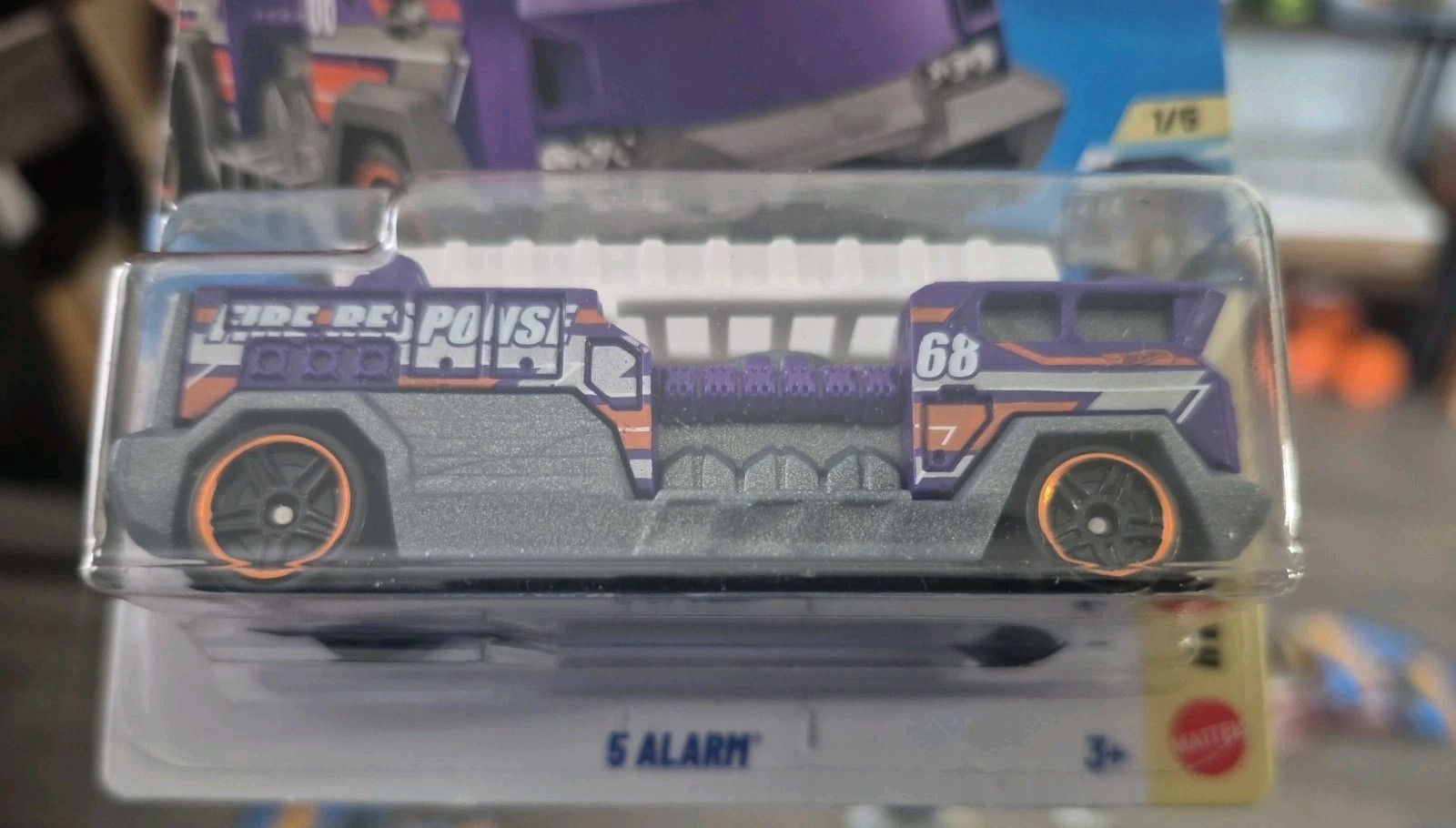 Lot Of 2 2026 Hot Wheels HW HEAVYWWEIGHTS 1/5 5 Alarm 32/250