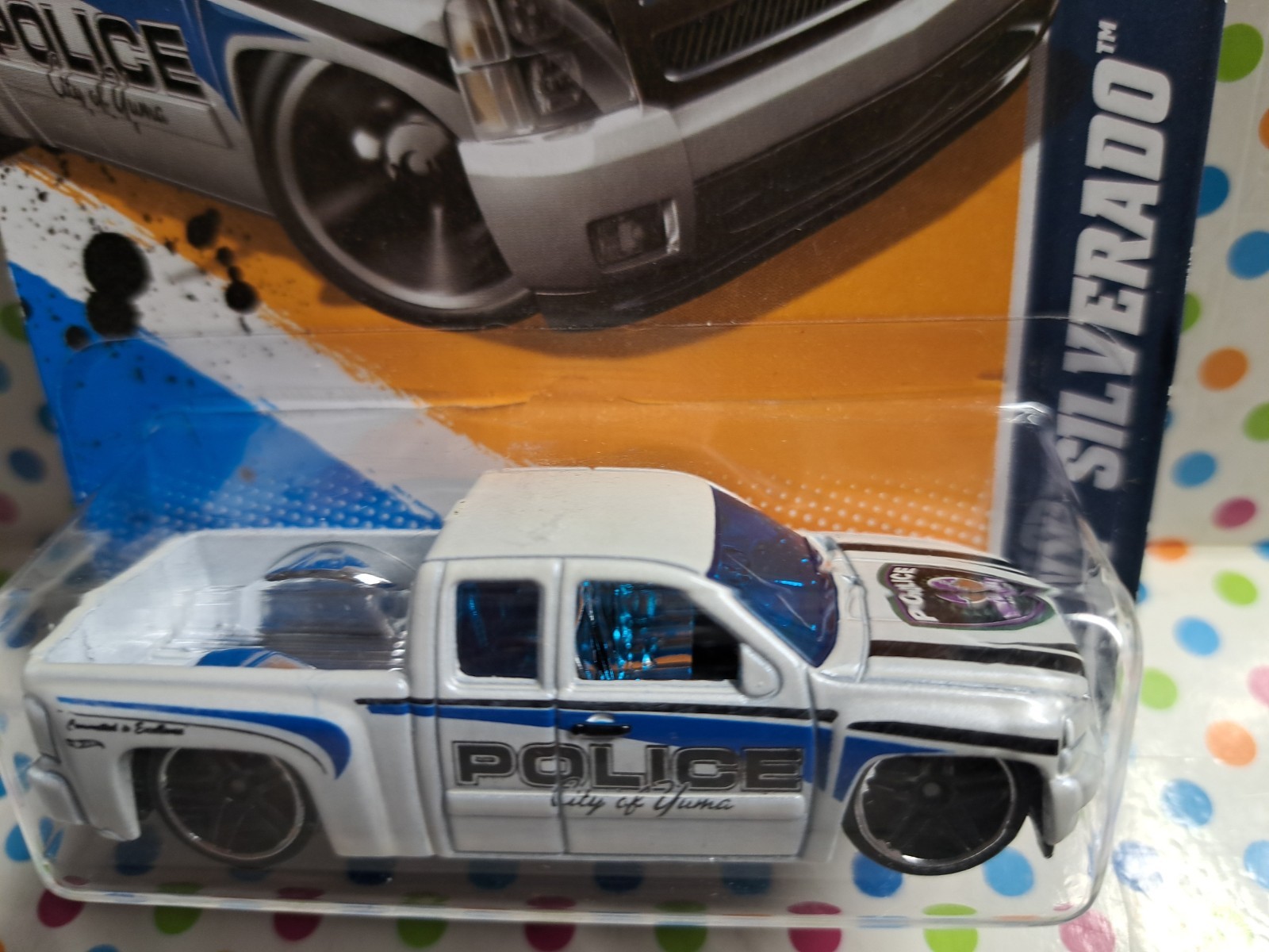 HOT WHEELS HW MAIN STREET ’12 CHEVY SILVERADO POLICE NEW