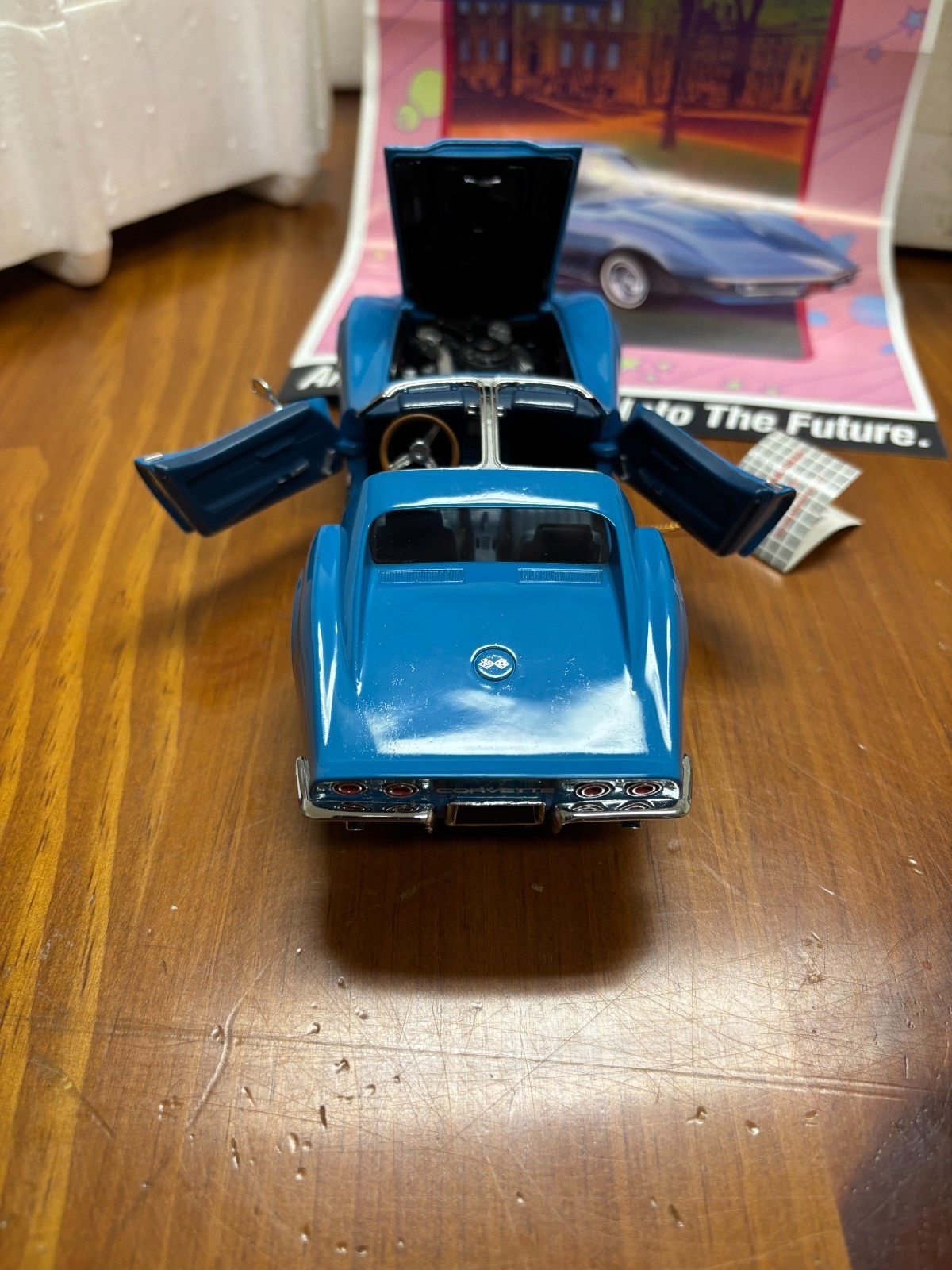1/24 Franklin Mint 1968 Chevrolet Corvette Stingray “Blue” L88 EXCELLENT COND.