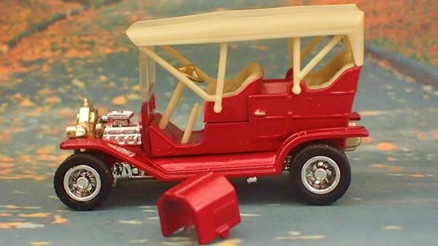 RestoMod 1911 FORD Model-T Phaeton Flathead V8 Hot Rod Coach 1/64 Scale Ltd Ed M