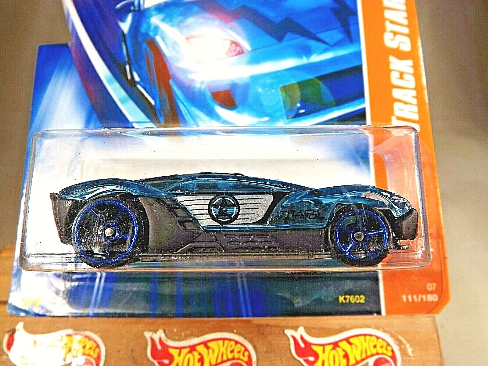 2007 Hot Wheels #111 Track Stars 3/12 SPLIT DECISION Blue-Black w/Black OH5 Sp