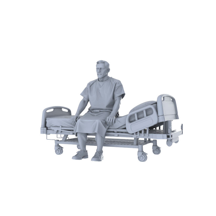 MRY-SFW LYTR300 1/64/87/160 Medical Scene Quintet Medical Staff Figures Scene