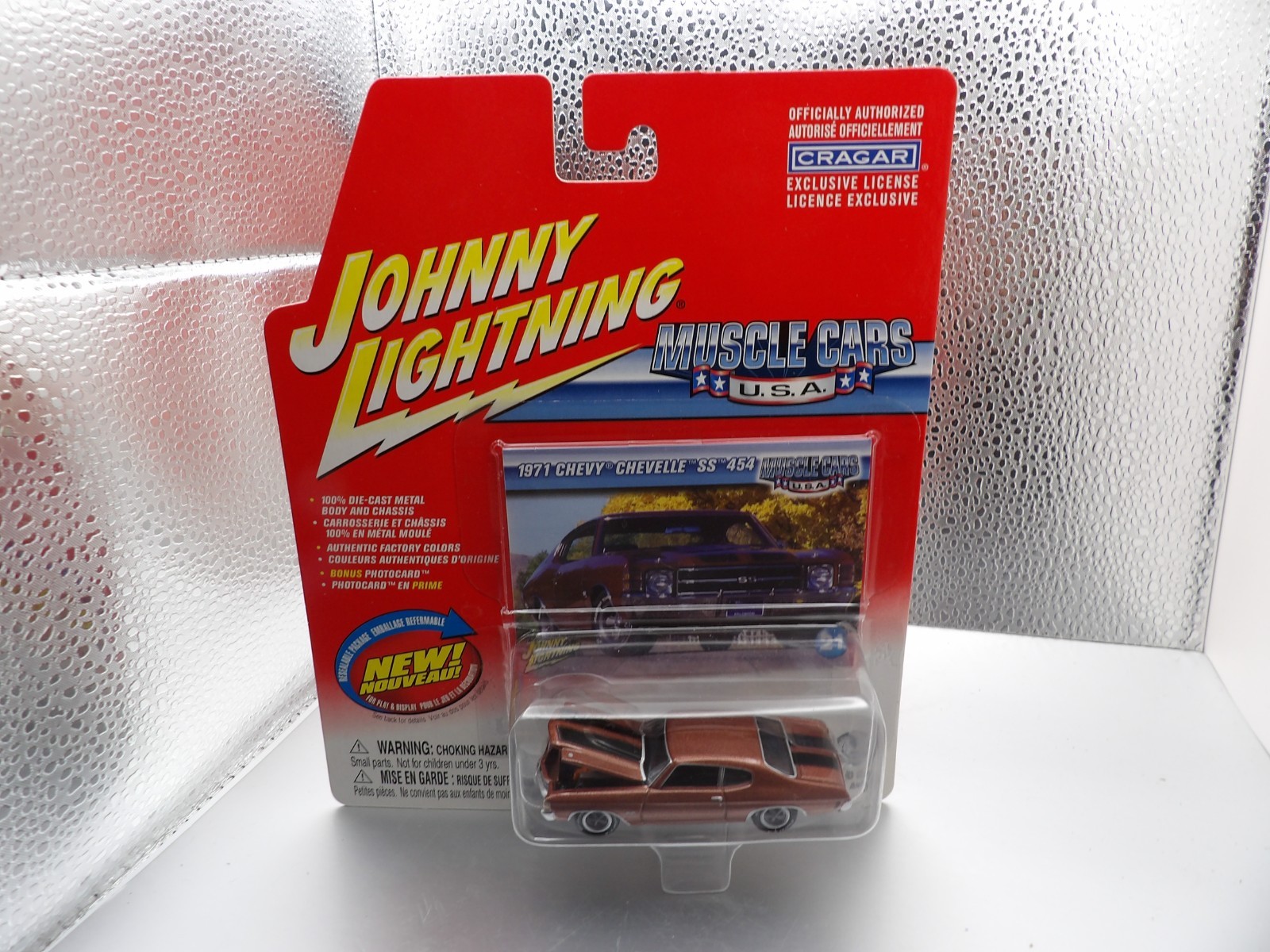 1971 CHEVY CHEVELLE SS 454 2004 JOHNNY LIGHTNING MUSCLE CARS U.S.A. 1:64