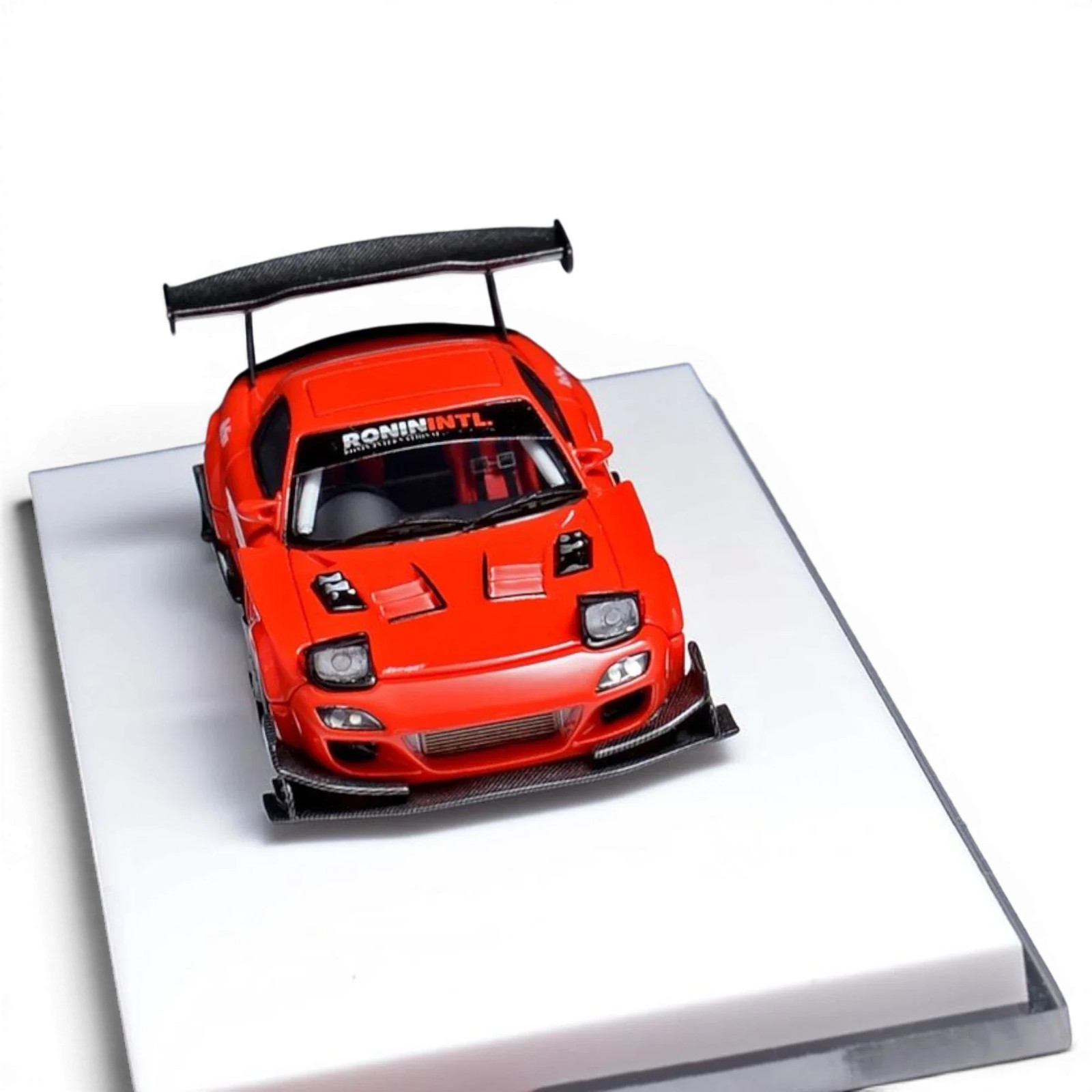 YM Model x Minicraftsman Mazda RX-7 Modified Red 1:64