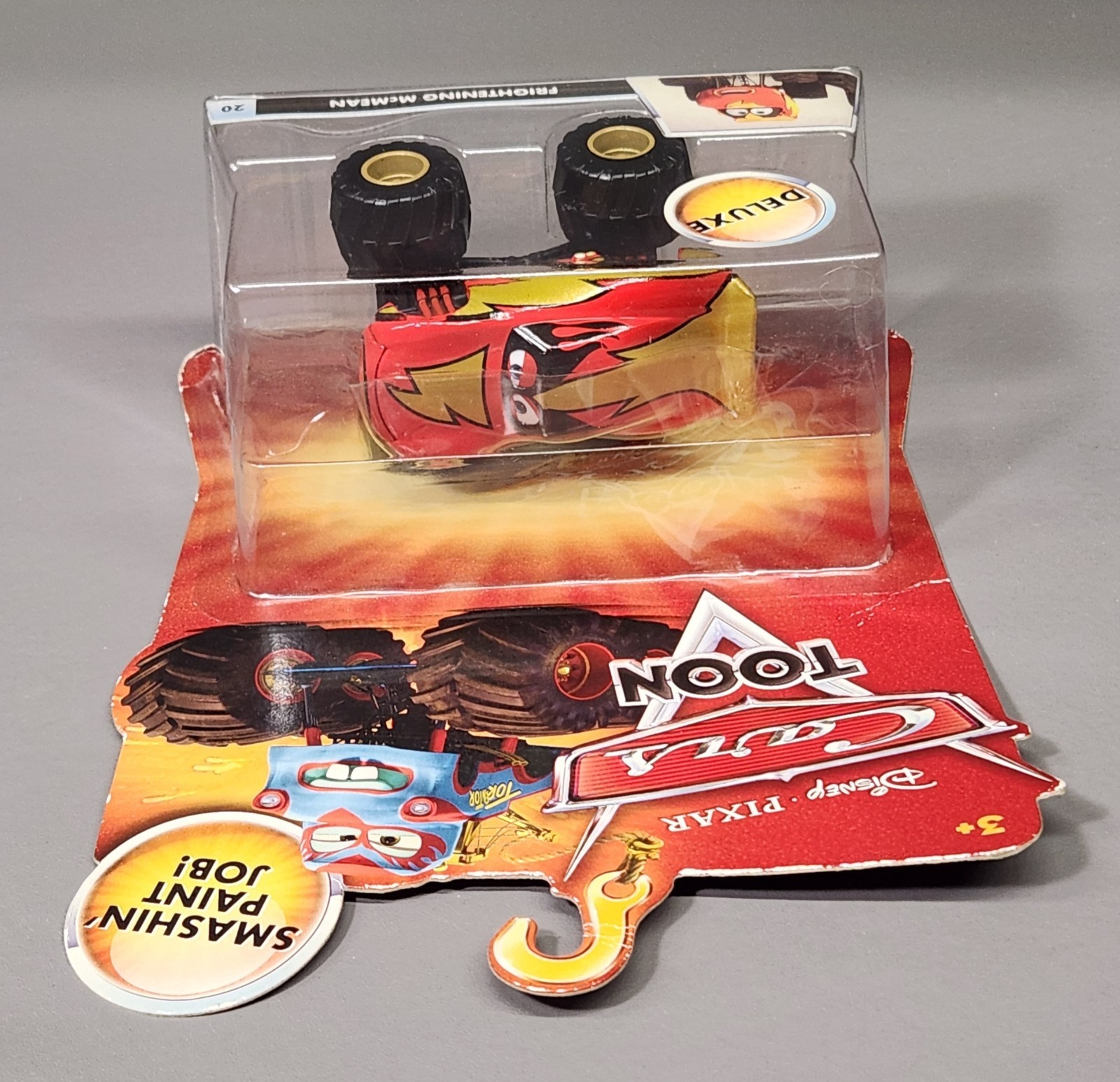 *NIB* Disney Pixar Cars Toon ‘Frightening McMean’ Diecast Car #20/FREE SHIP!