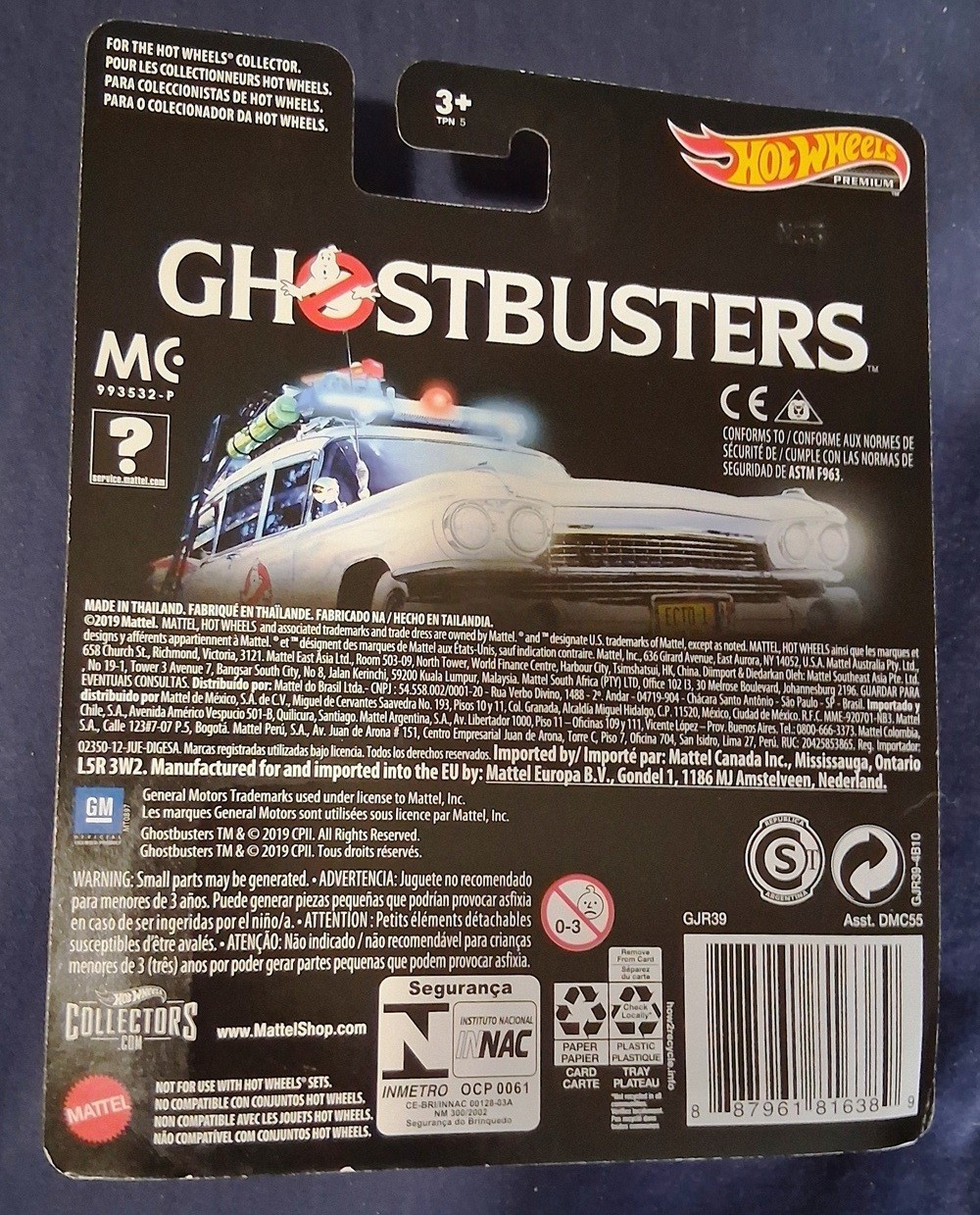 LIMIT 2 Hot Wheels 2020 Real Riders Ghostbusters ECTO-1 Die-Cast Vehicle