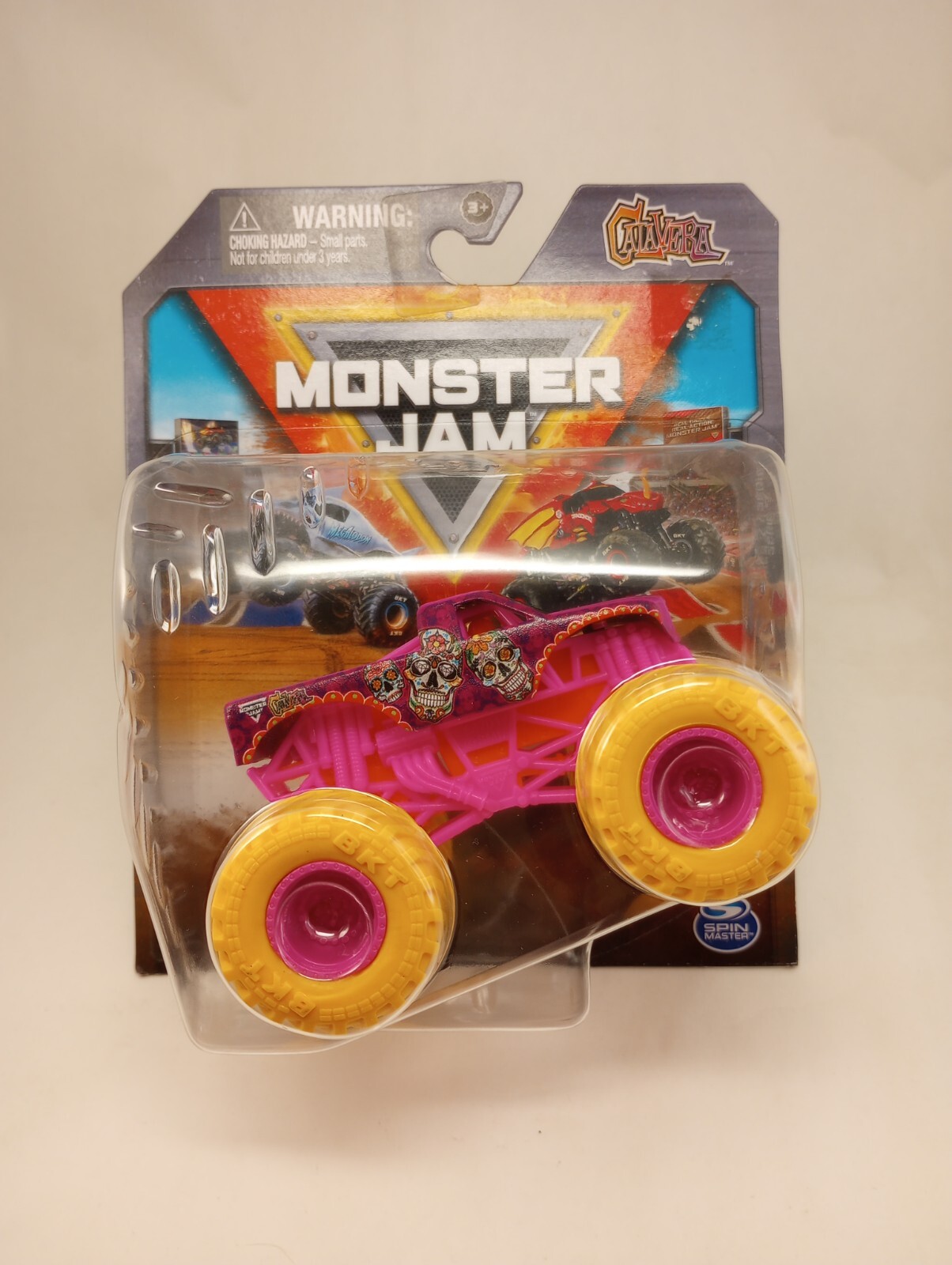 Monster Jam Truck Calavera 1/64 Scale Series 7 True Metal by Spin Master