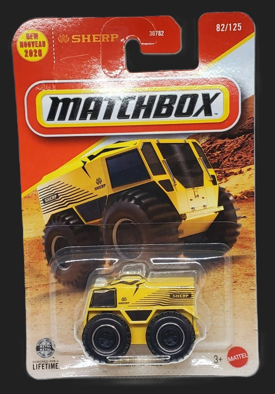 2026 Matchbox Yellow Sherp N 1200 #82 HTF