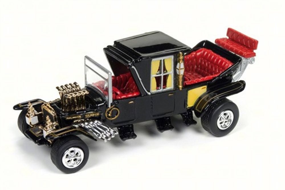 THE MUNSTERS DIECAST TOY CAR PACKAGE – TWO 1/64 SCALE DIECAST MODEL CARS