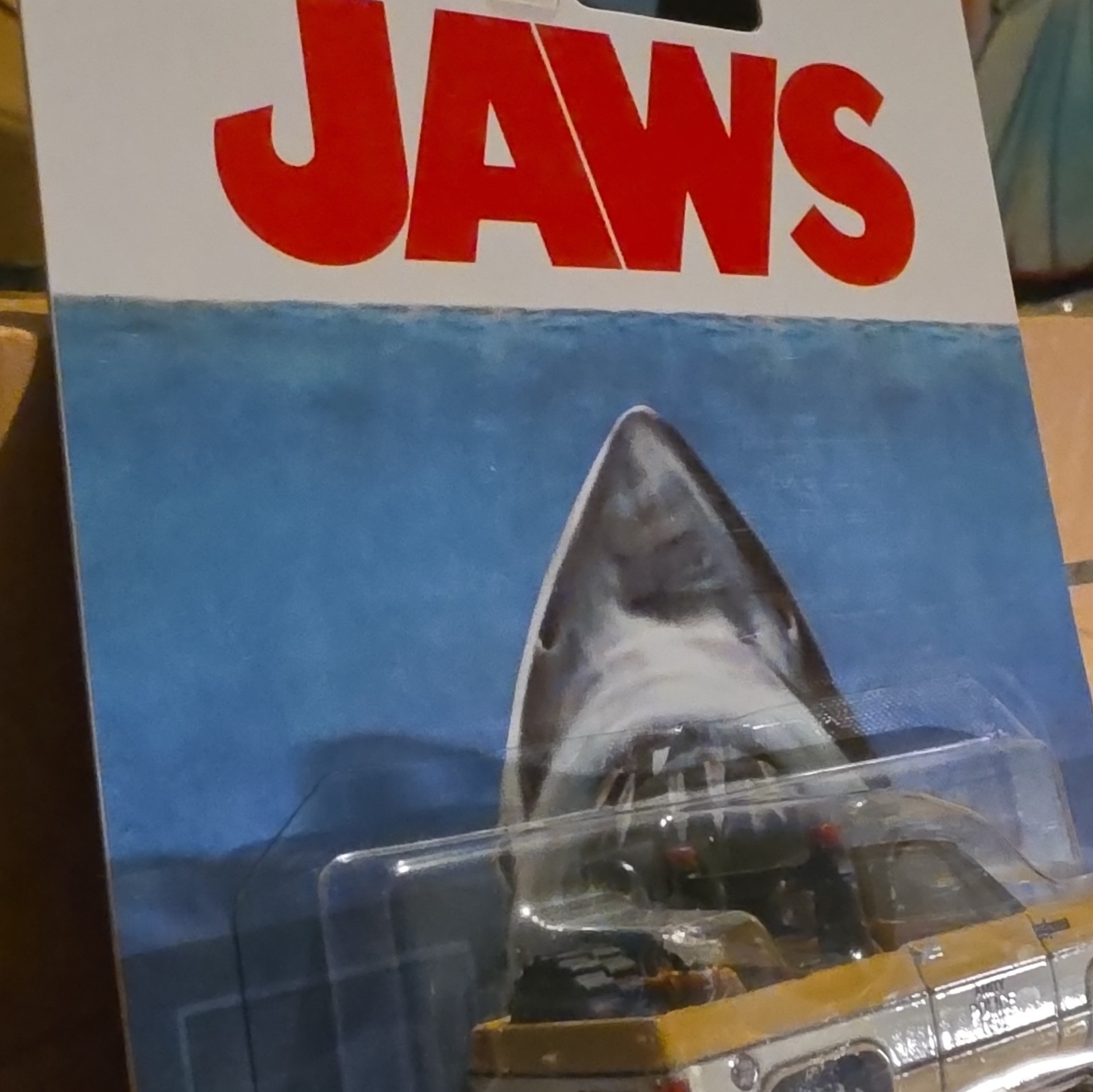 Hot Wheels Premium JAWS ’75 Chevy Blazer Custom Amity Police Real Riders DMC55