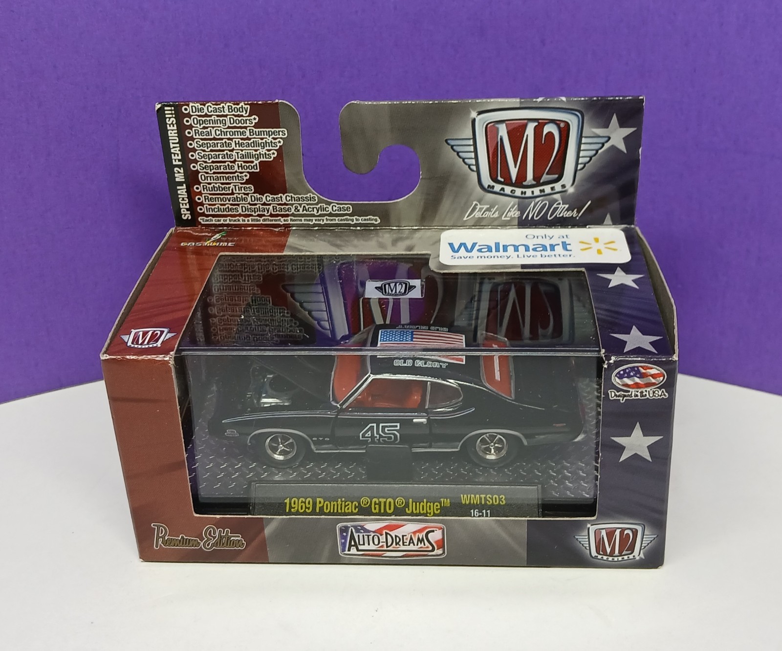 M2 Machines Premium Edition Auto Dreams Pontiac GTO Judge Wmts03 16-11