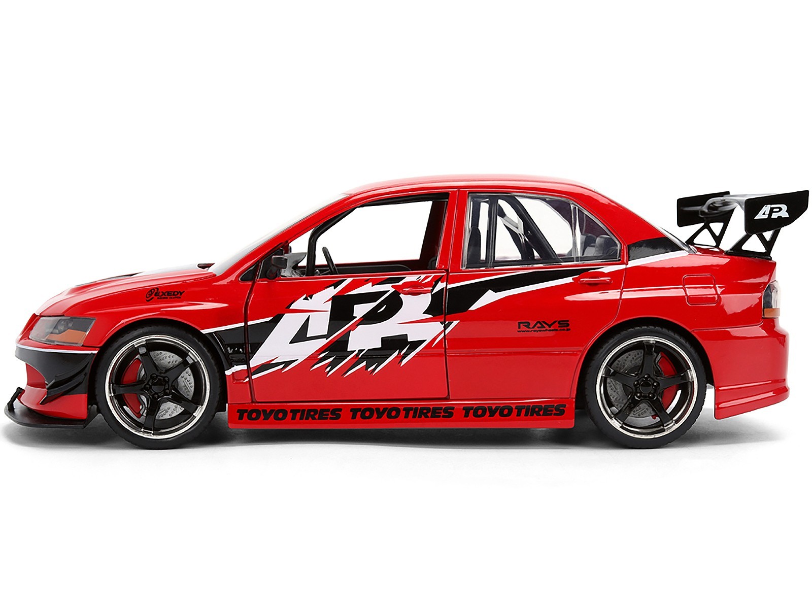 SEAN’S MITSUBISHI LANCER EVO IX RED “FAST & FURIOUS 25 YEARS” 1/24 BY JADA 36208