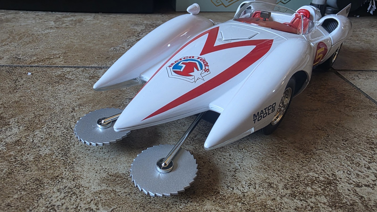 MATCO TOOLS PROMO RACING ERTL 1:18 Speed Racer Shooting Star Mach 5 X Diecast