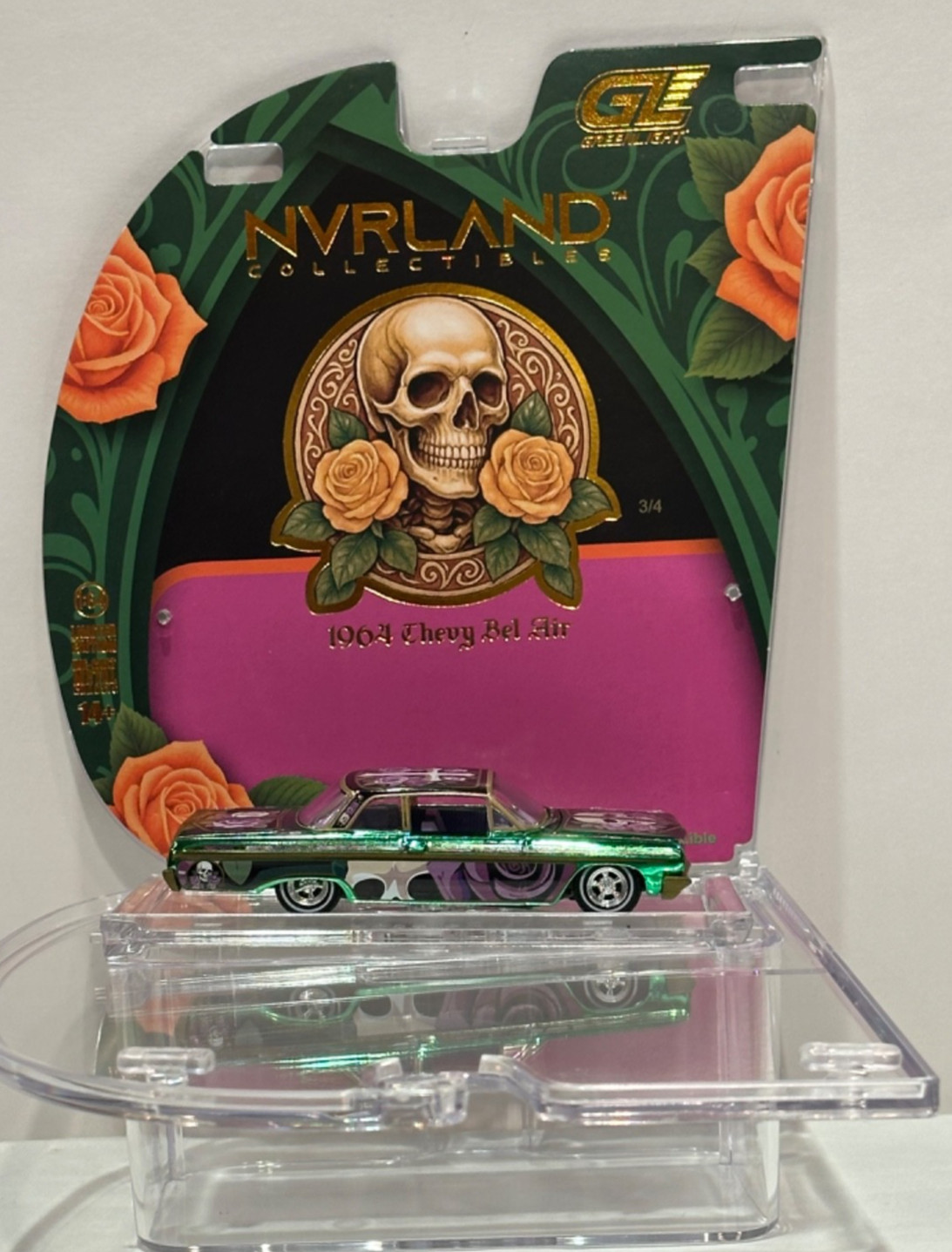 2025 NVRLAND, LOS SANTOS LOWRIDER, 1964 CHEVY BEL AIR, VENOM JADE CHROME