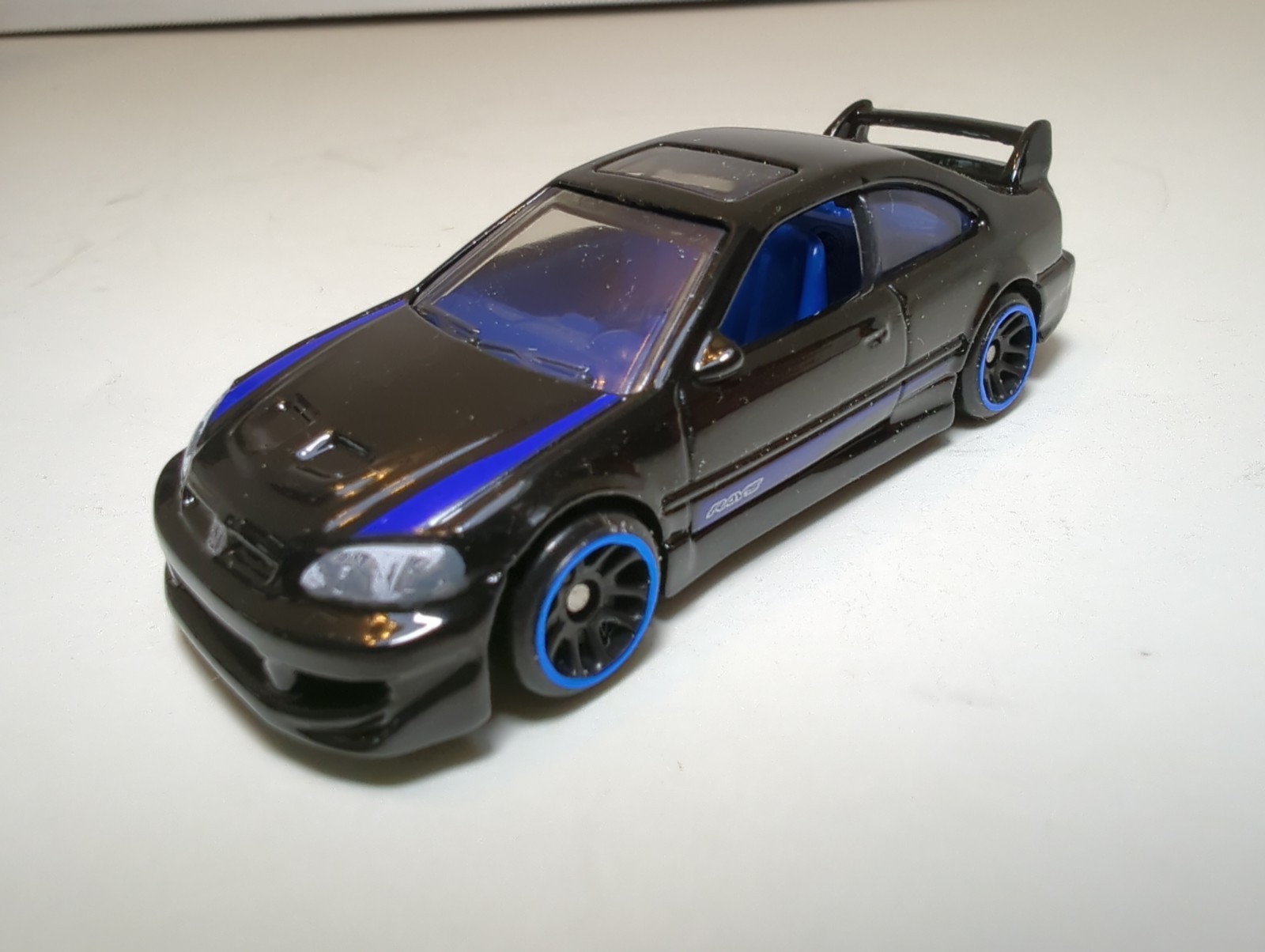 2001 Honda Civic Si Hot Wheels 2025 Japan Silver Series Black GRY27 1:64 Loose