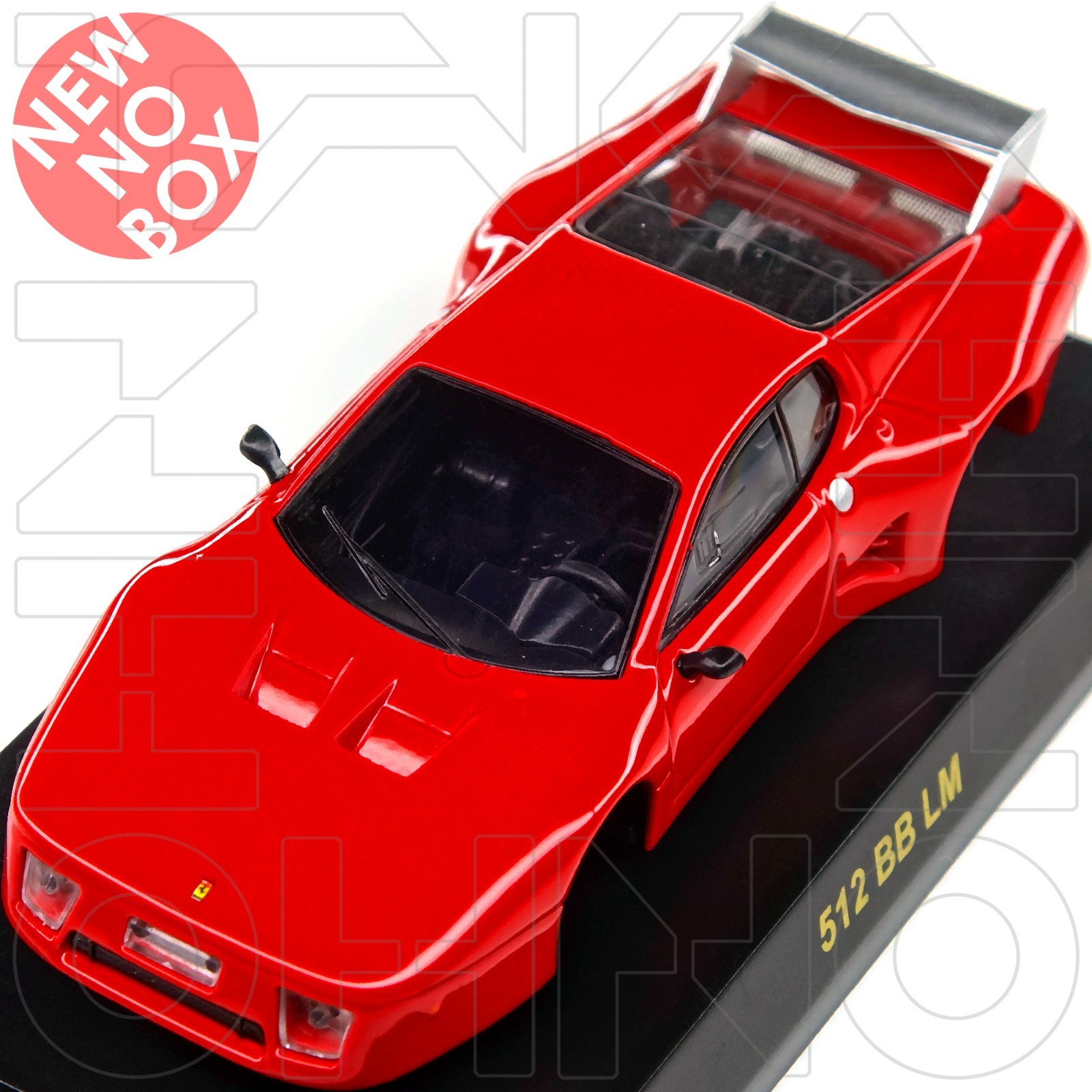 Ferrari 512 BB LM Le Mans 1979 KYOSHO 1:64 Collection 8 Rosso Corsa Red NO BOX