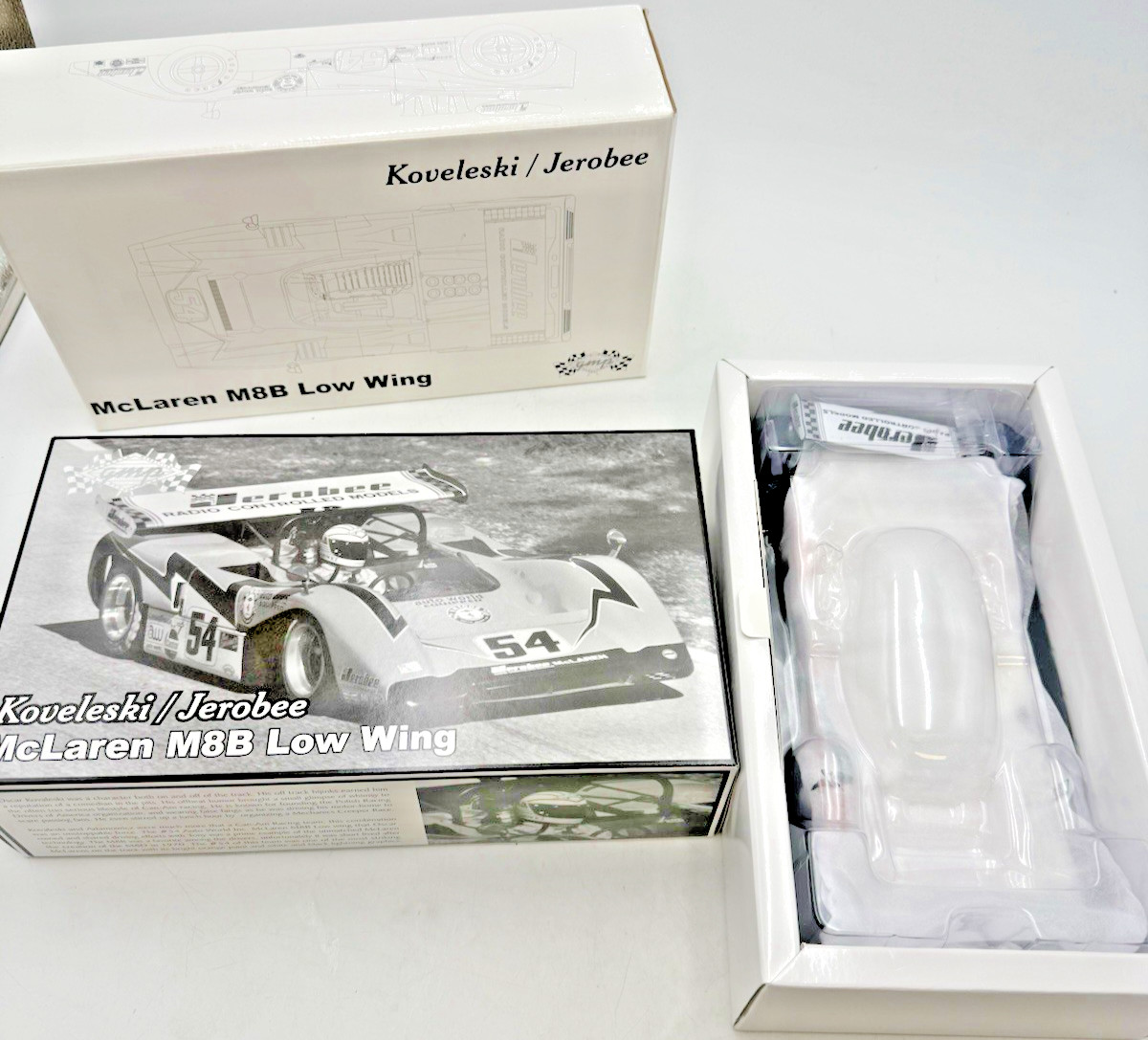 GMP 1:18 Koveleski/Jerobee McLAREN M8B LOW WING CAN AM Diecast Race Car NEW NIB