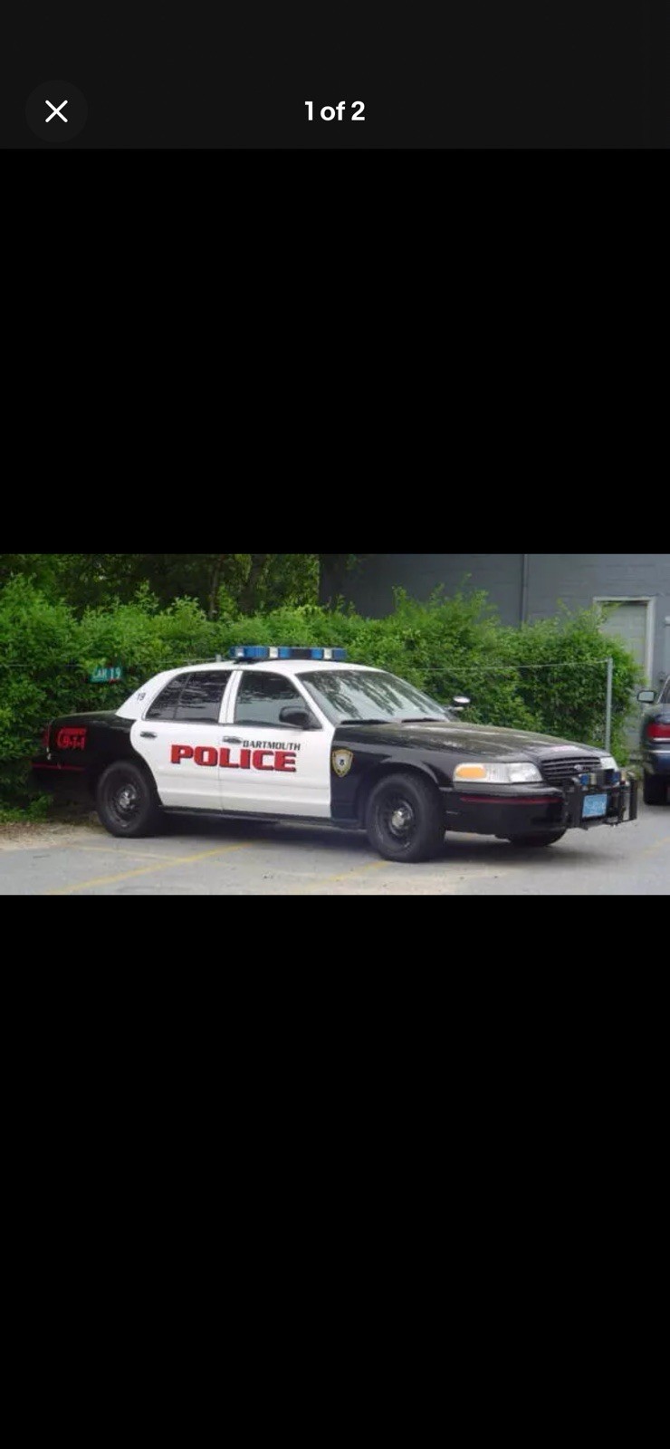 1/18 Scale LED Ready Whelen Edge United Kingdom Police Lightbar Blue Red 1812 UK