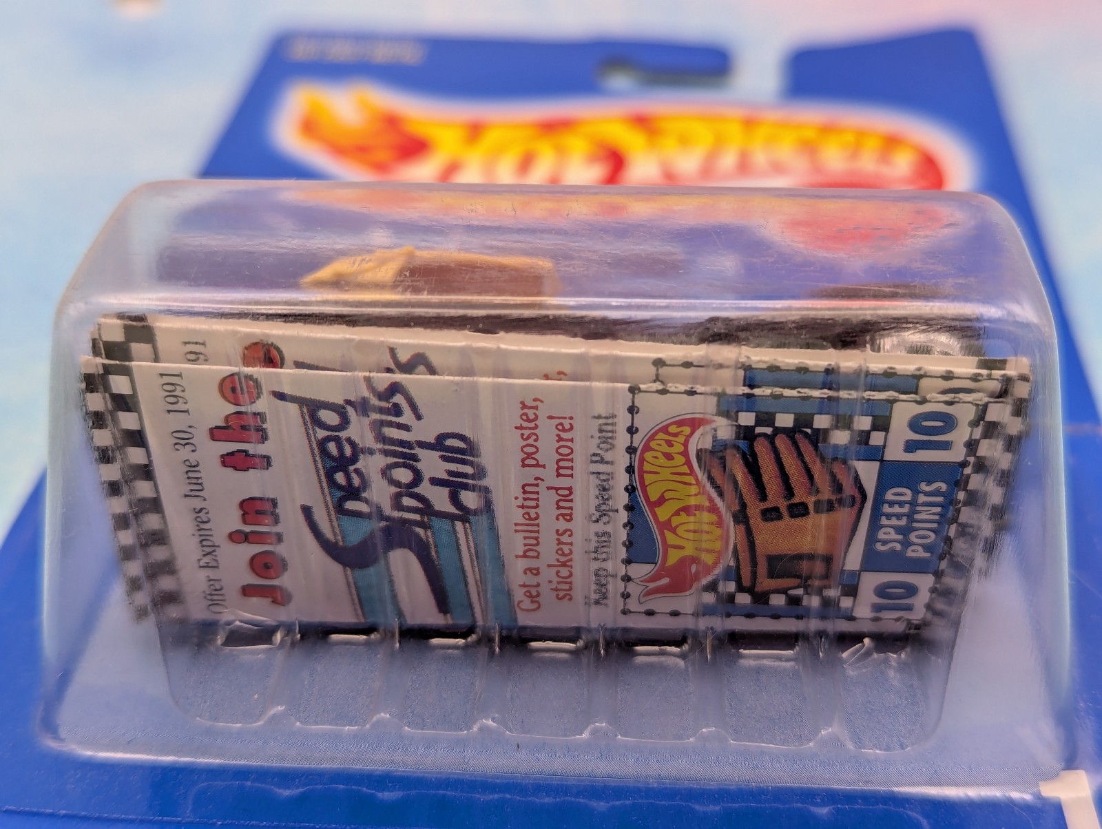 1990 Hot Wheels MERCEDES 540K #18 blue card🔥black;tan;bw🔥Speed Points🔥