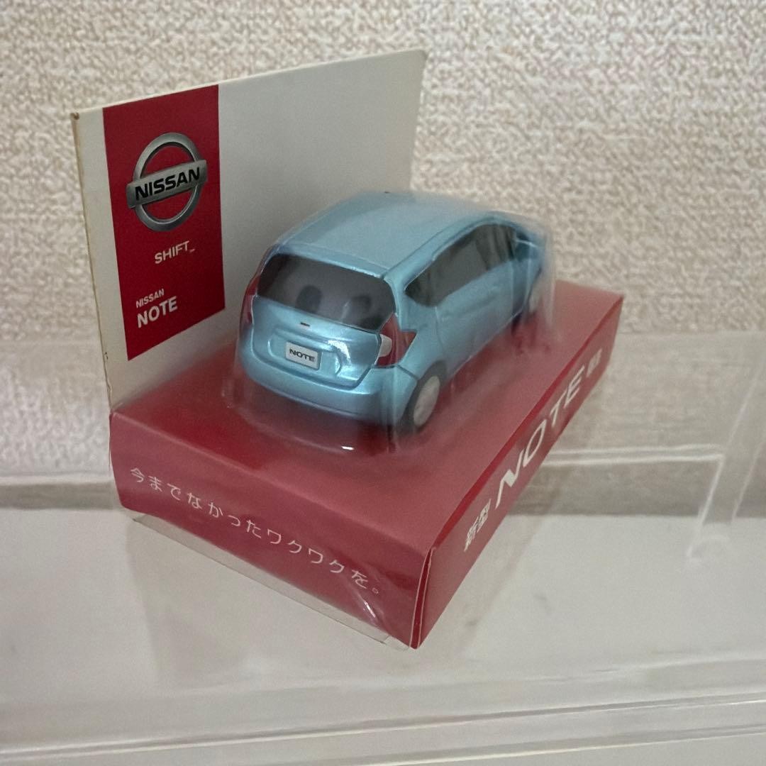 Nissan NOTE Mini Car Diecast Light Blue Limited Edition JDM Japan