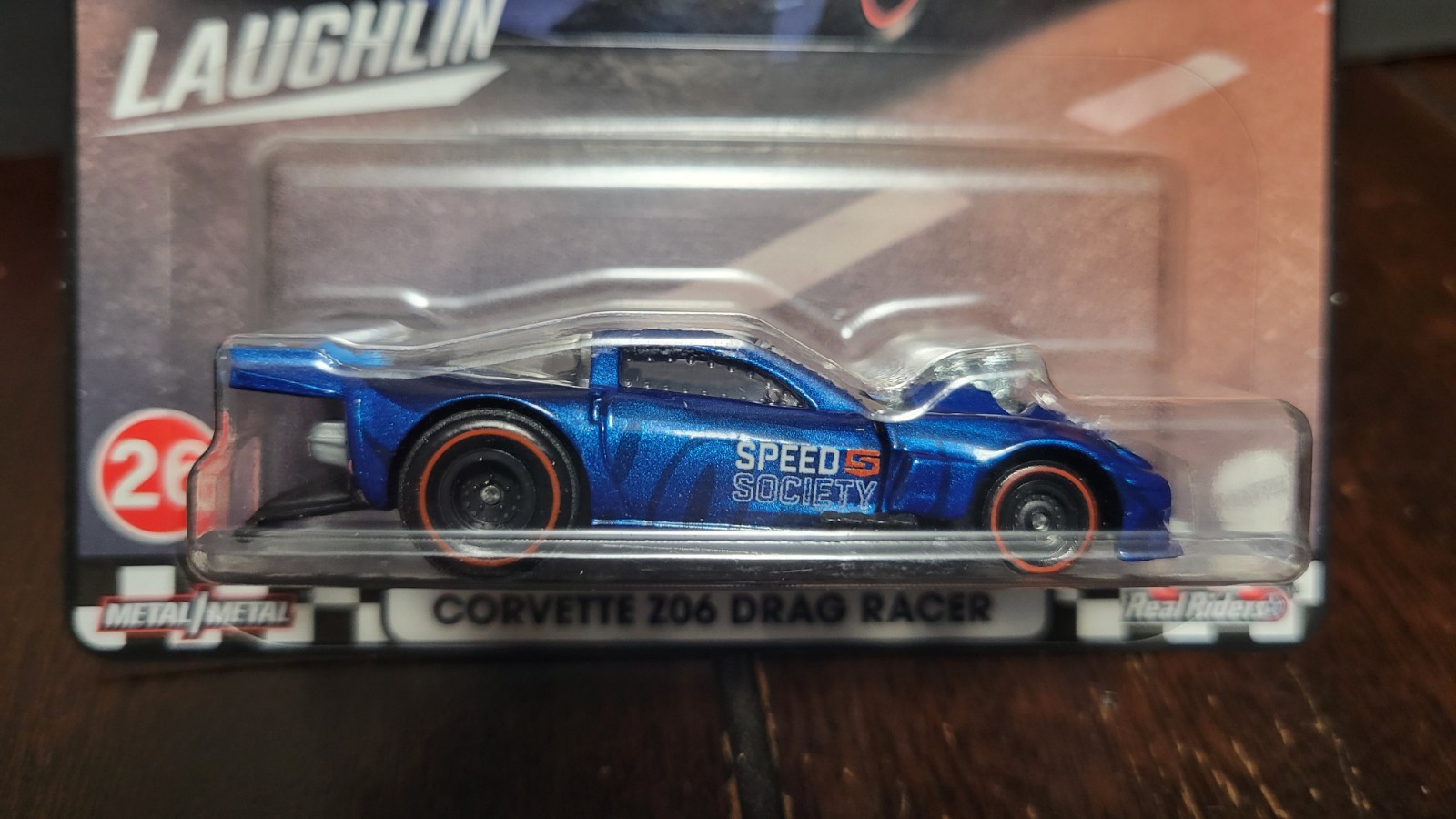 Hot Wheels Boulevard #26 Laughlin Corvette Z06 Drag Racer Premium 1/64 Chevrolet