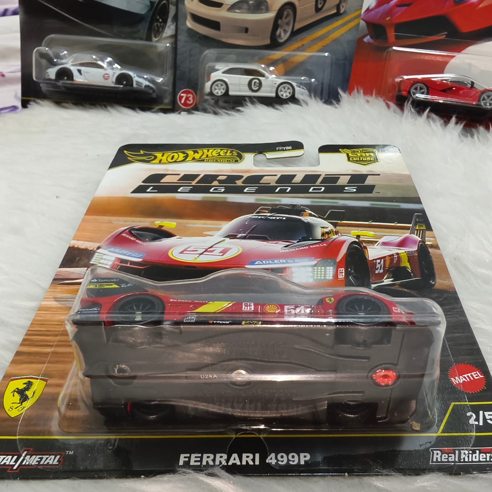 Hot Wheels Premium Circuit Legends Ferrari 499P Diecast