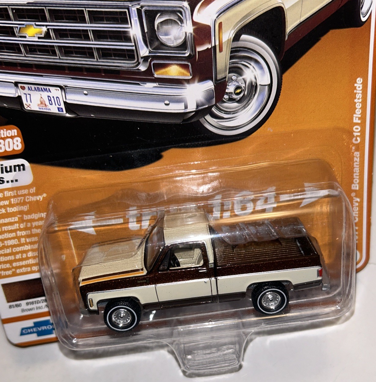 AUTO WORLD 1977 CHEVY BONANZA C10 FLEETSIDE 2020 Brand New