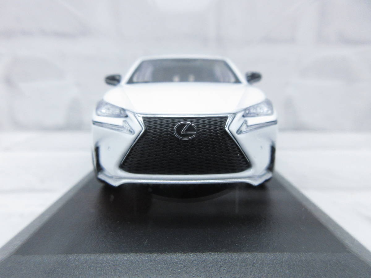 Mini car 1/43 Lexus NX 200t F Sport White dealer genuine model car From Japan