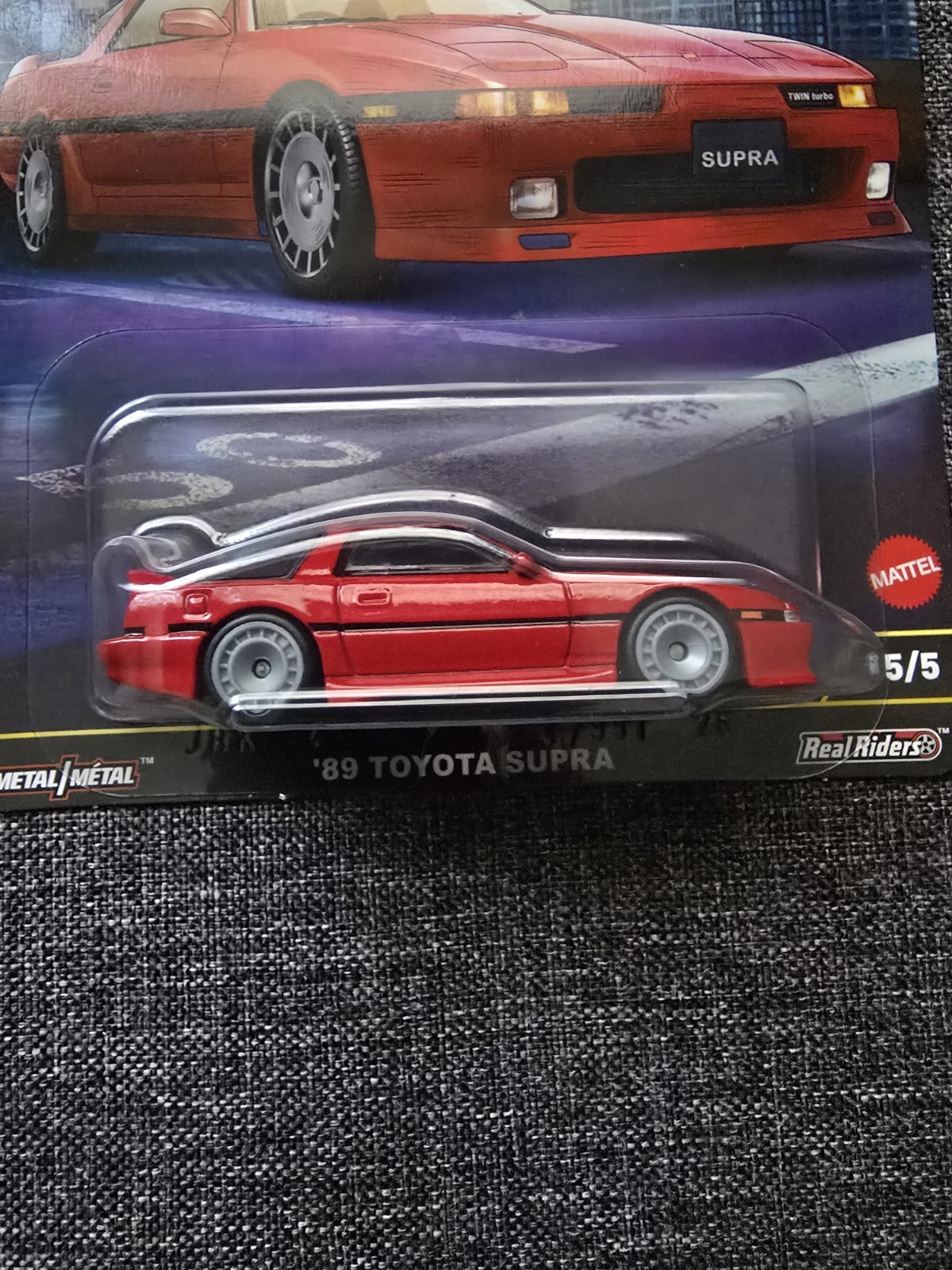 2025 Hot Wheels Premium CC Ronin Run 2 Case M ’89 Toyota Supra
