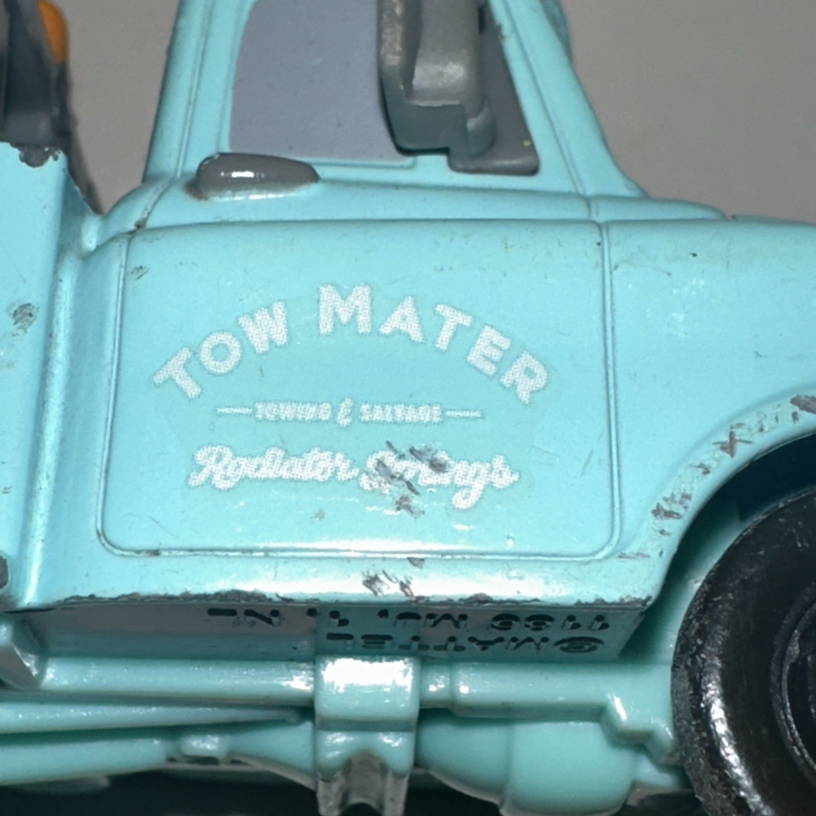 Disney Pixar Cars Light Blue Mater Diecast