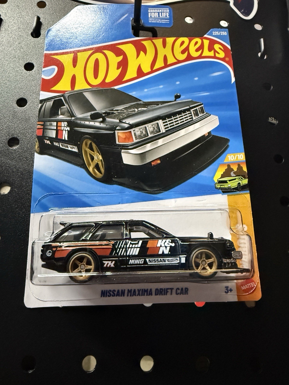 🔥 2026 Hot Wheels L Case Super Treasure Hunt Nissan Maxima Drift Car Black🔥