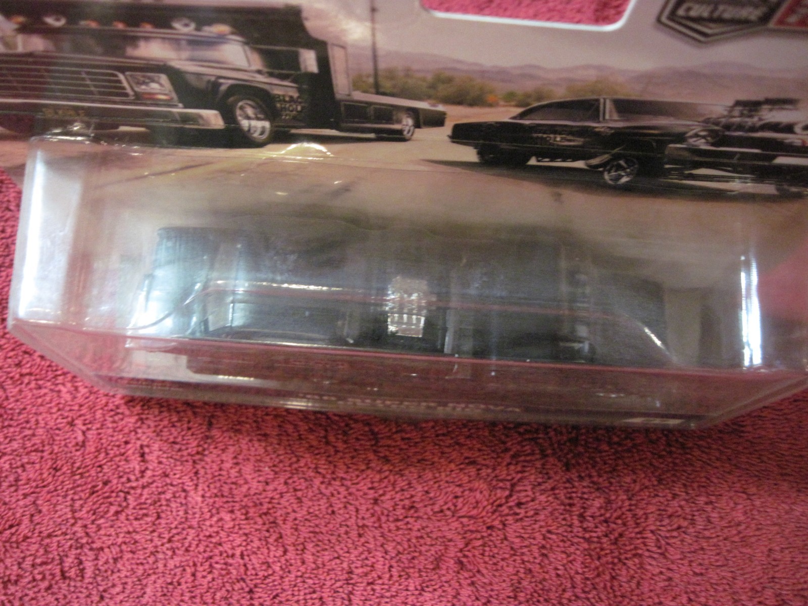 Hot Wheels Team Transport #7 66 Super Nova Retro Rig Drag Racing Team Black