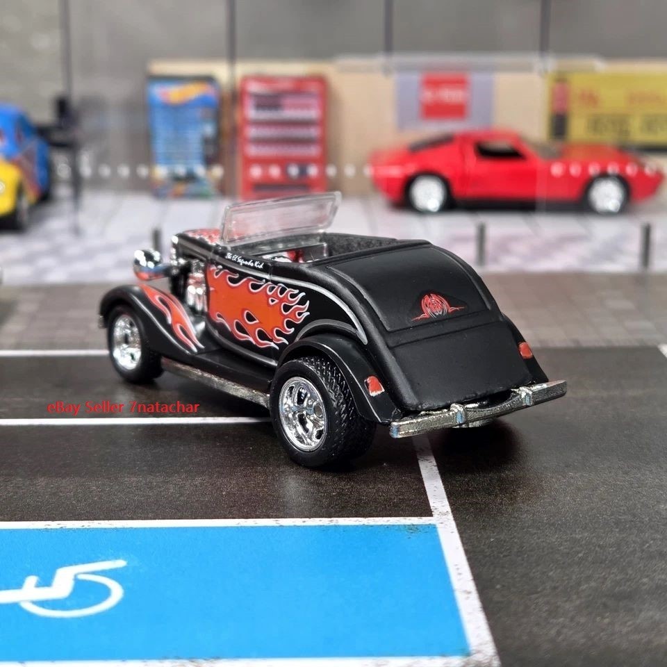 1933 1934 Ford Roadster Flathead V8 Classic Street Hot Rod Collectible Model
