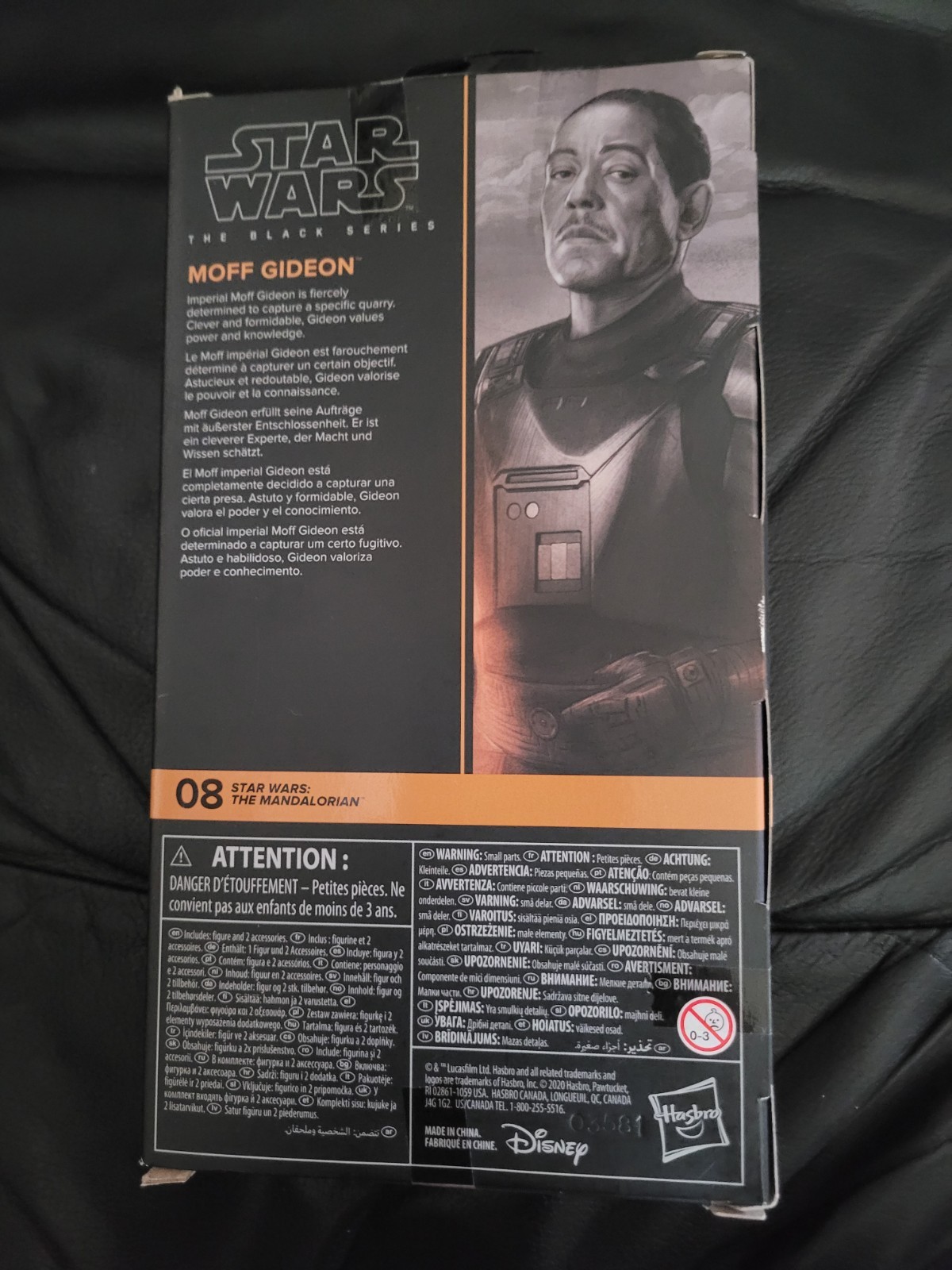 Star Wars Black Series Lot of 5 CAD BANE BO KATAN ARMORER MOFF GIDEON PAZ VIZLA