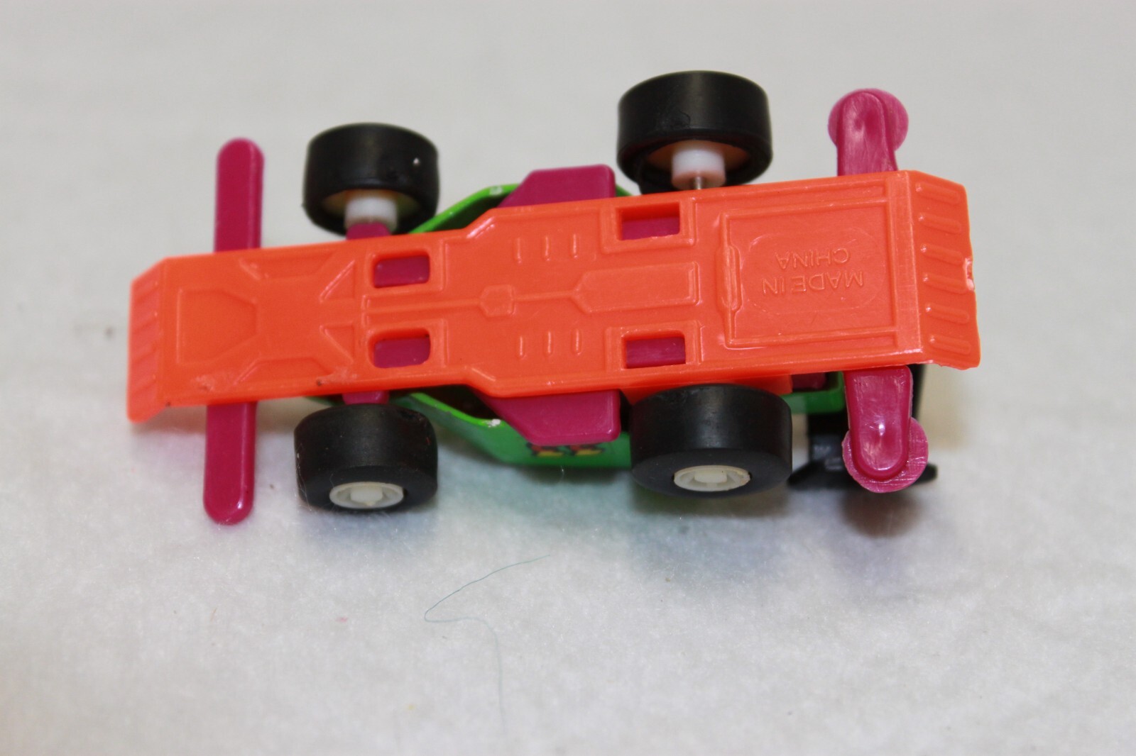 Vintage Micheln Ferrari Die Cast and Plastic Toy Car Green #33 Made In China