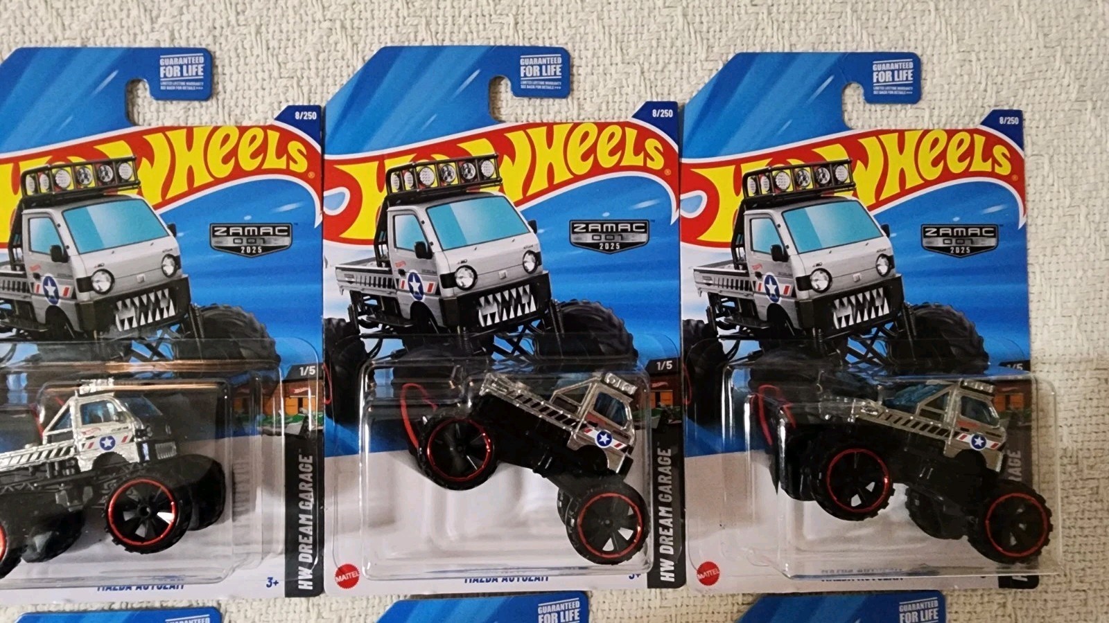 Hot Wheels 2025 Zamac Lot ; Custom ’53 Chevy & Mazda Autozam