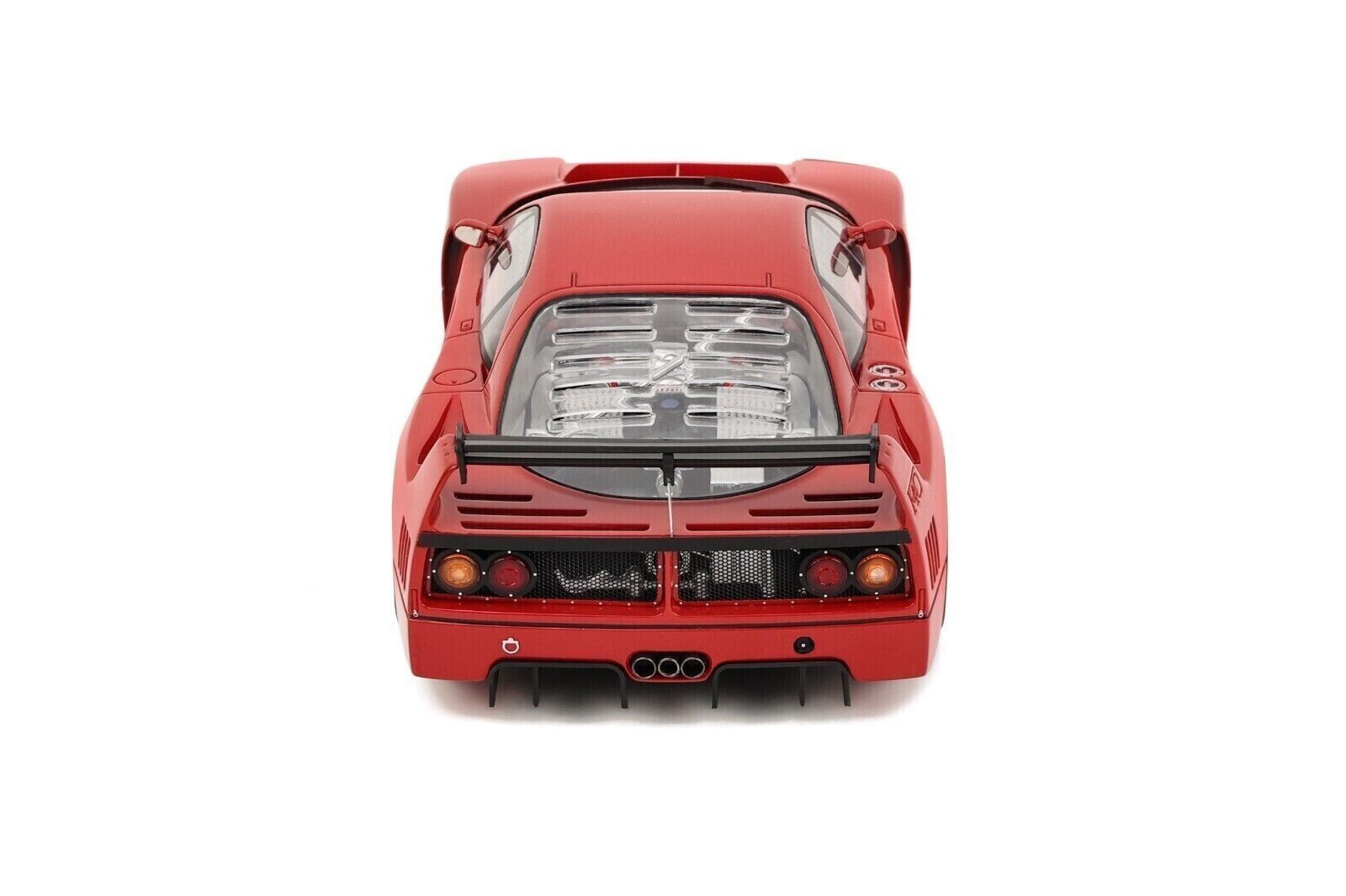 1/18 Scale Ferrari F40 LM Red 1989 Rosso Corsa Red Model Car By GT Spirit GT388